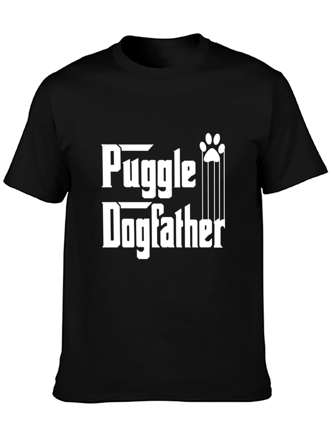 Puggle Dogfather T-Shirt - Funny Dog Lover Tee