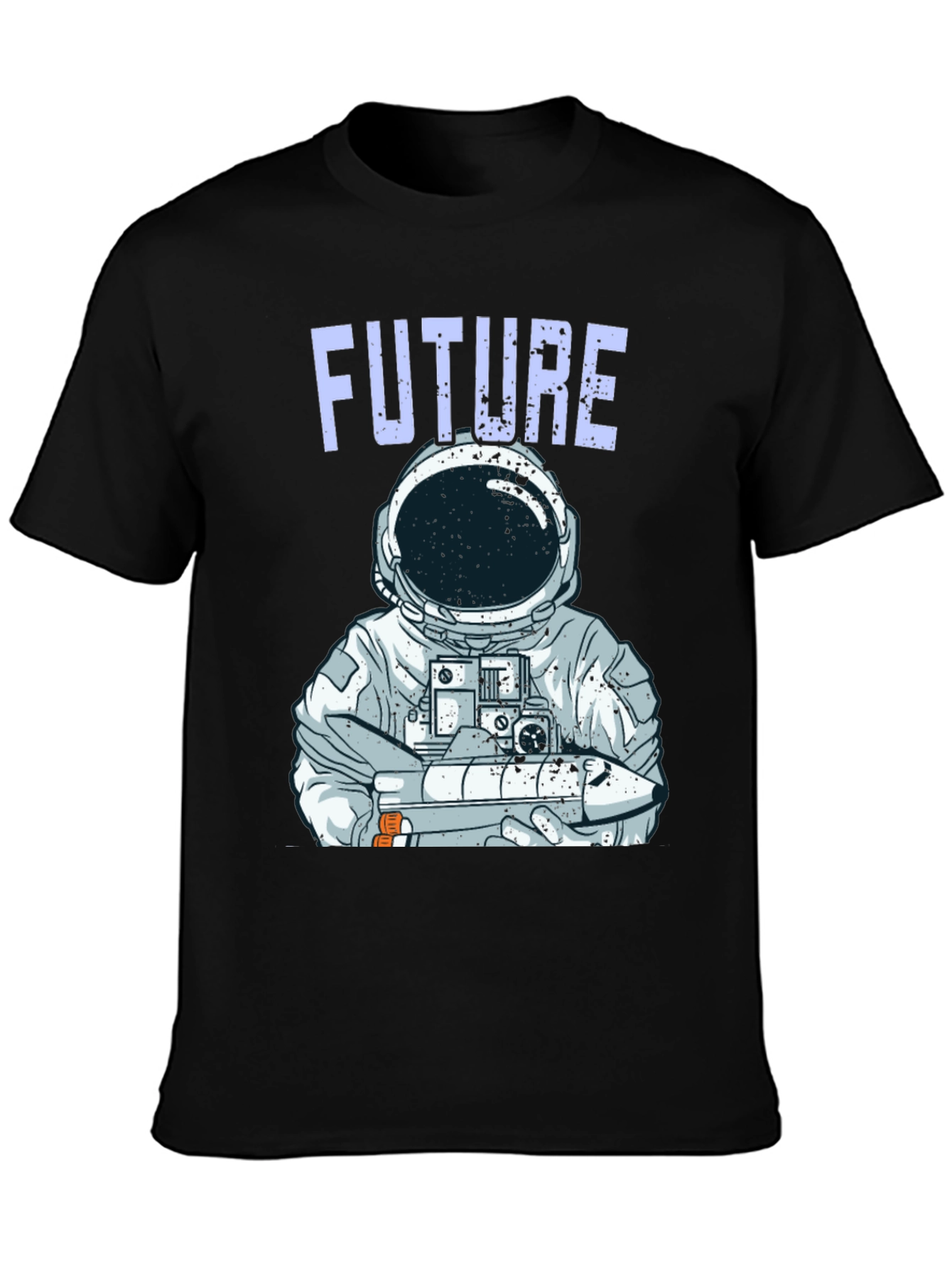 Future Astronaut Graphic T-Shirt - Trendy Spaceman Design