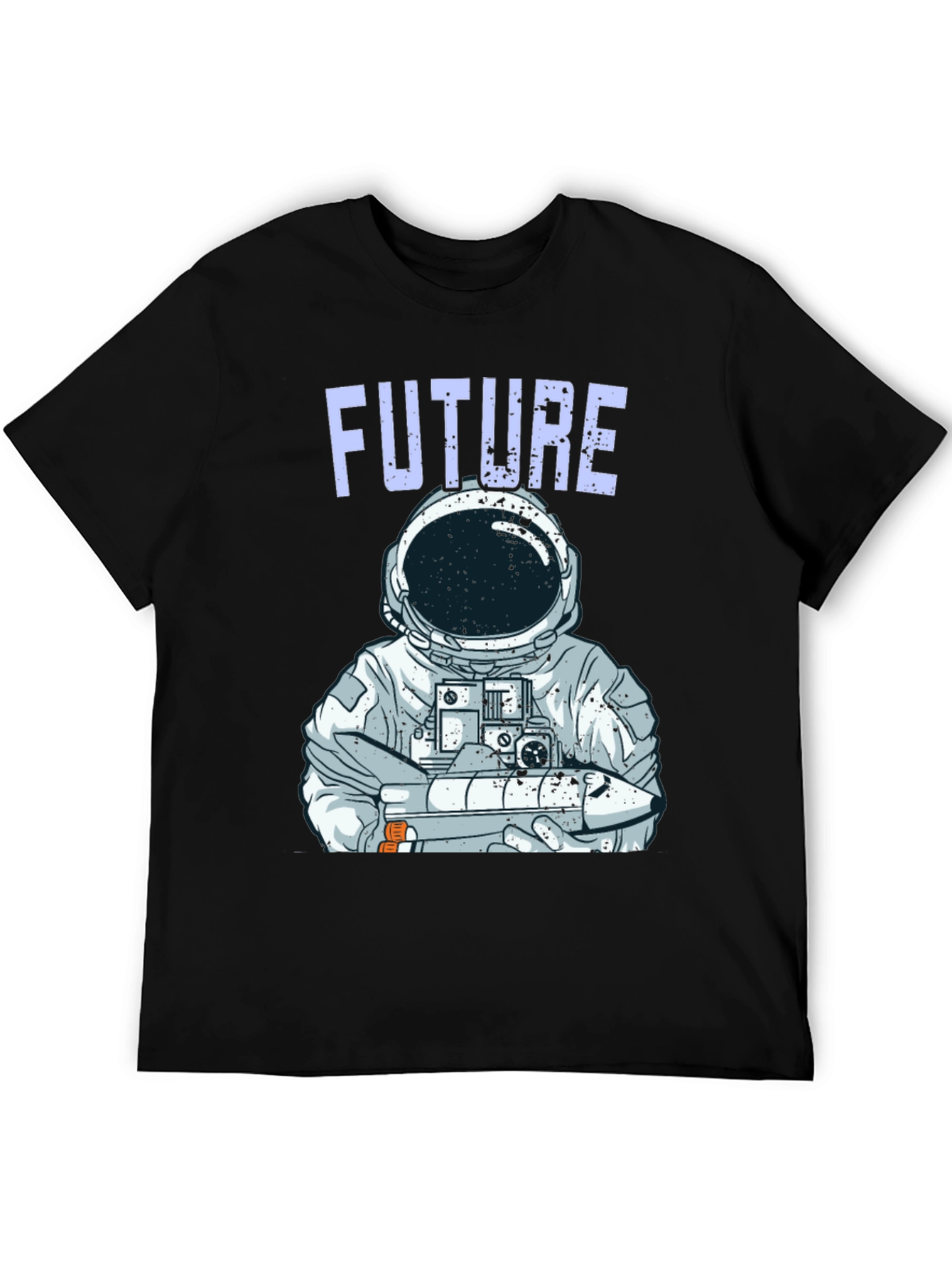 Future Astronaut Graphic T-Shirt - Trendy Spaceman Design