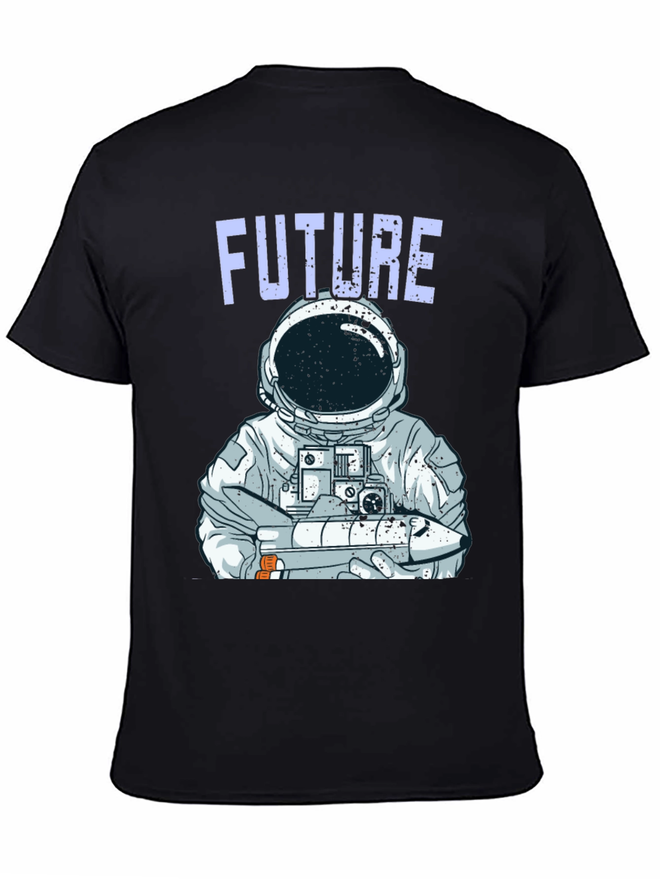 Future Astronaut Graphic T-Shirt - Trendy Spaceman Design