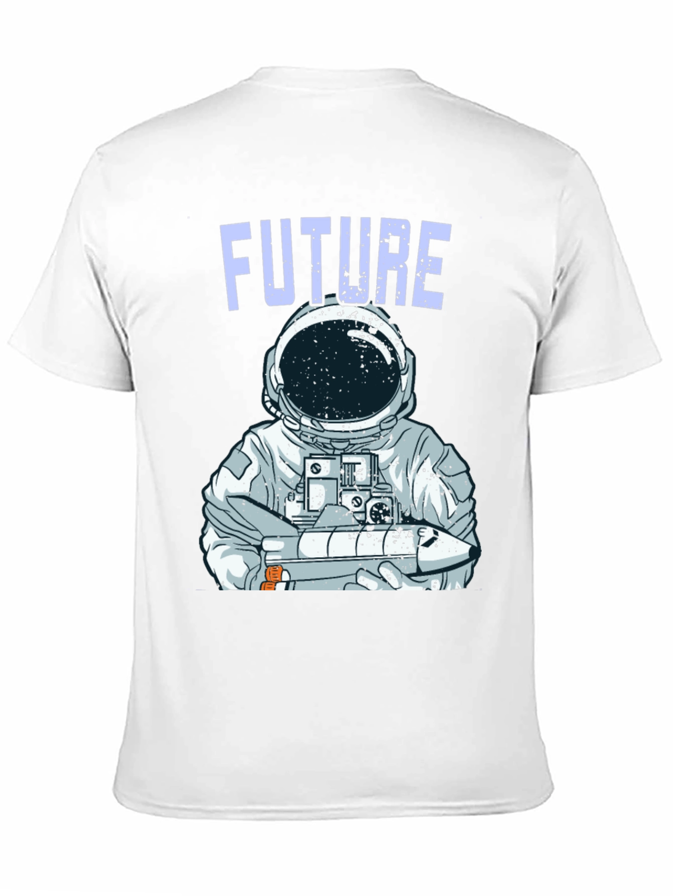 Future Astronaut Graphic T-Shirt - Trendy Spaceman Design
