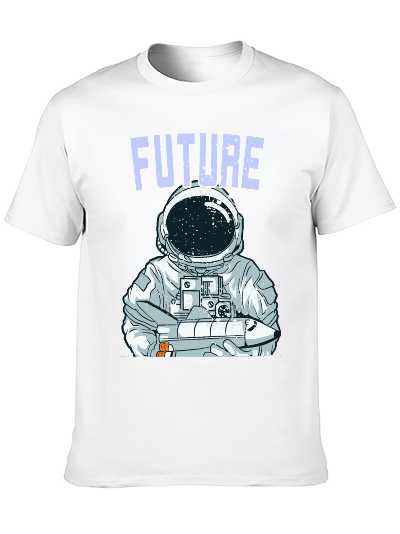 Future Astronaut Graphic T-Shirt - Trendy Spaceman Design