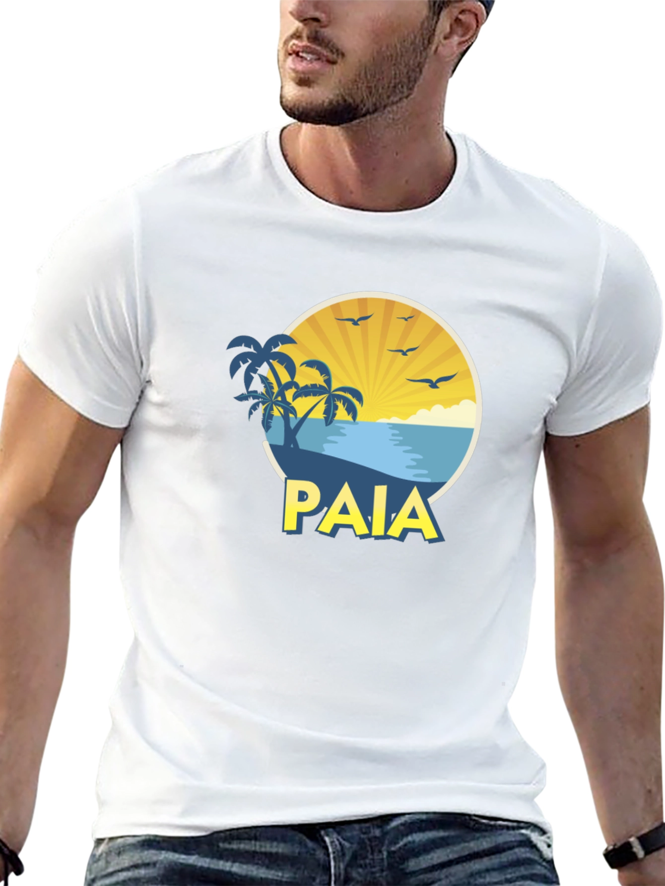 Paia Beach T-Shirt - Island Style