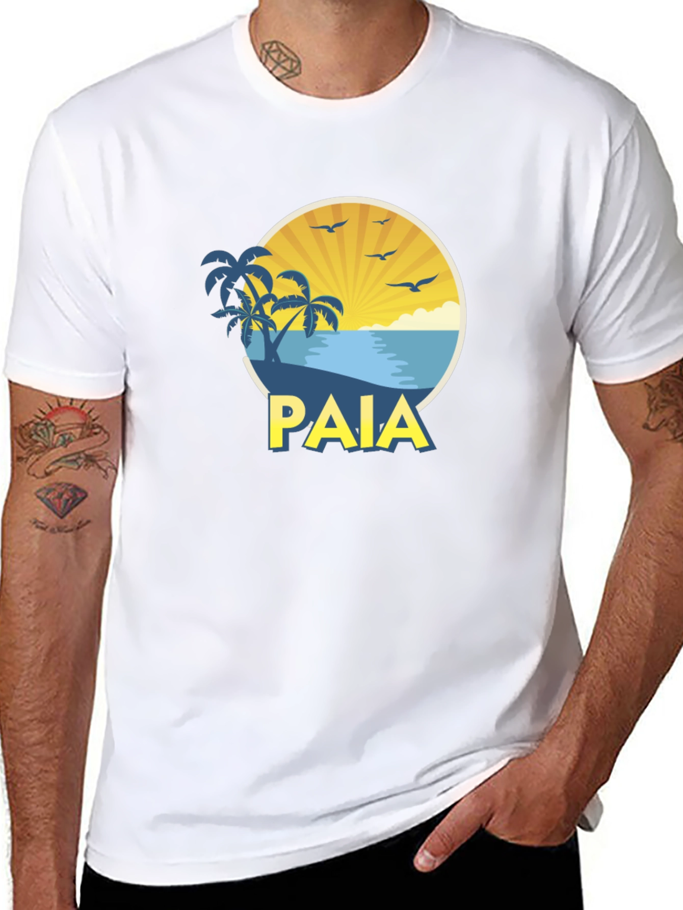 Paia Beach T-Shirt - Island Style