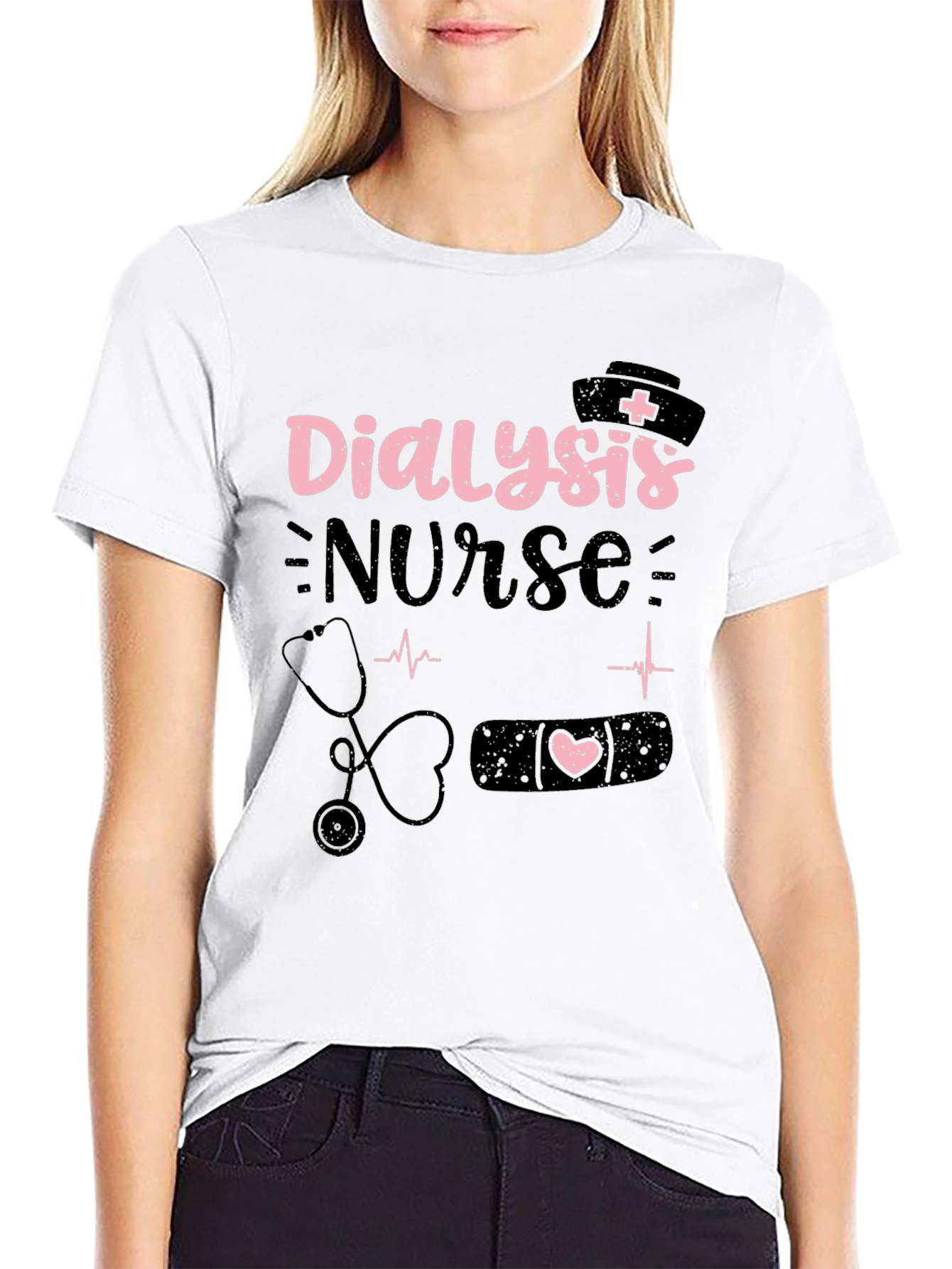 Dialysis Nurse Graphic T-Shirt - Medical Staff Apparel