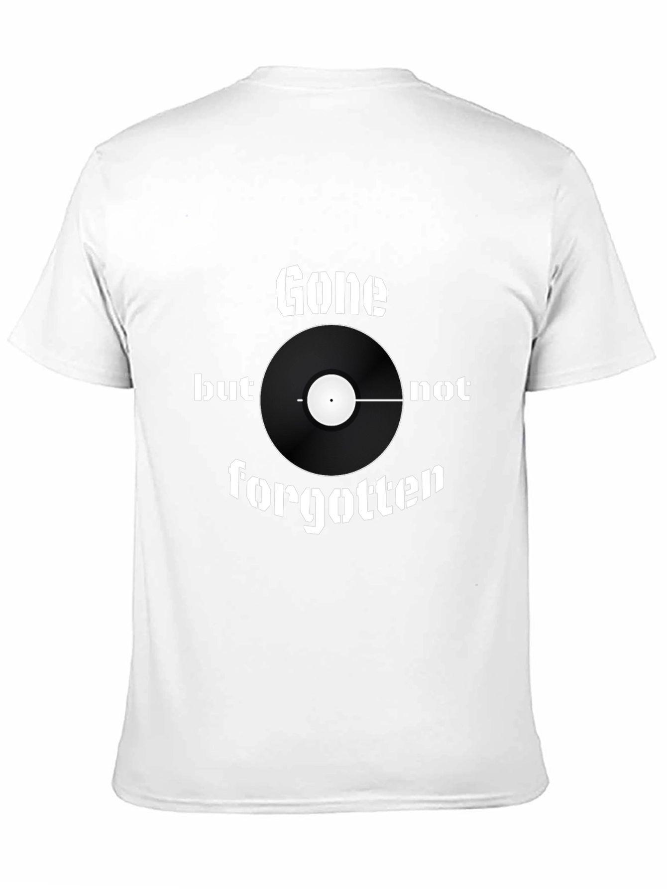 Gone But Not Forgotten Graphic T-Shirt - Black