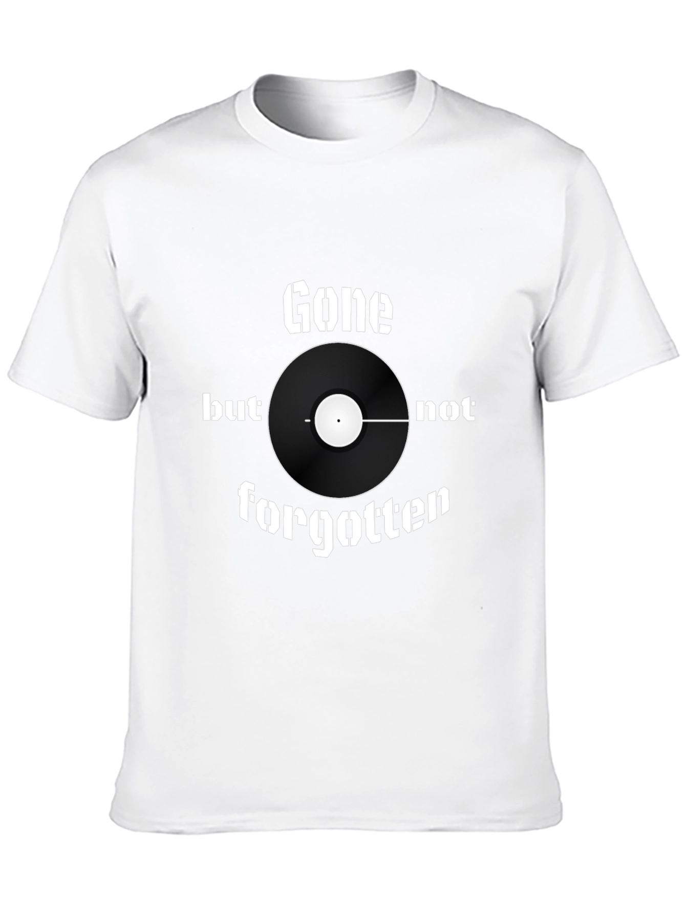 Gone But Not Forgotten Graphic T-Shirt - Black