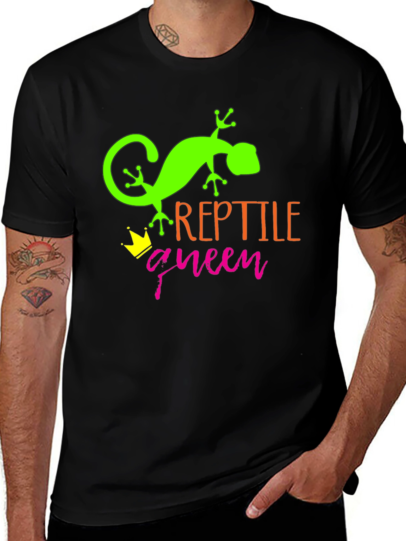 Reptile Queen Graphic T-Shirt