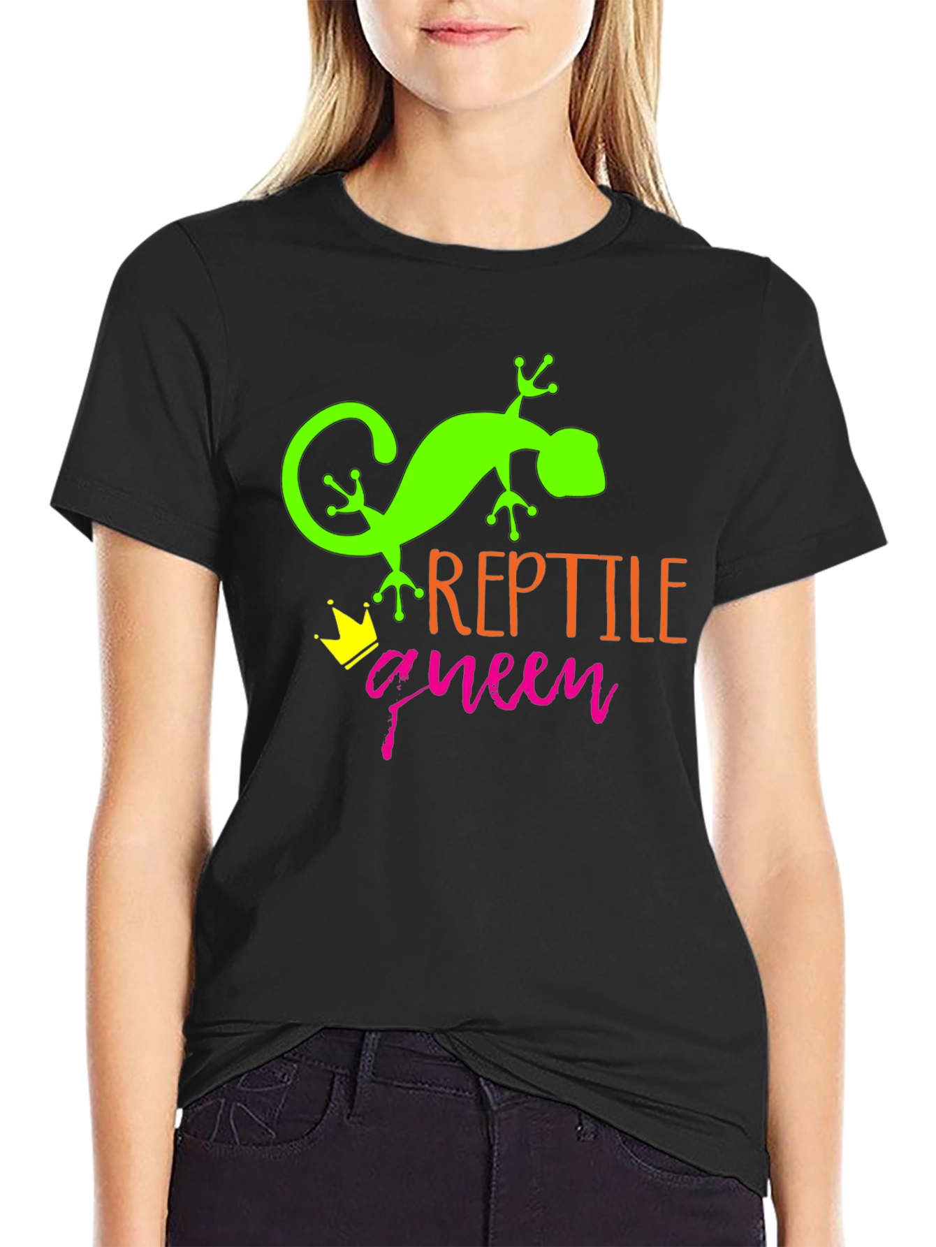 Reptile Queen Graphic T-Shirt