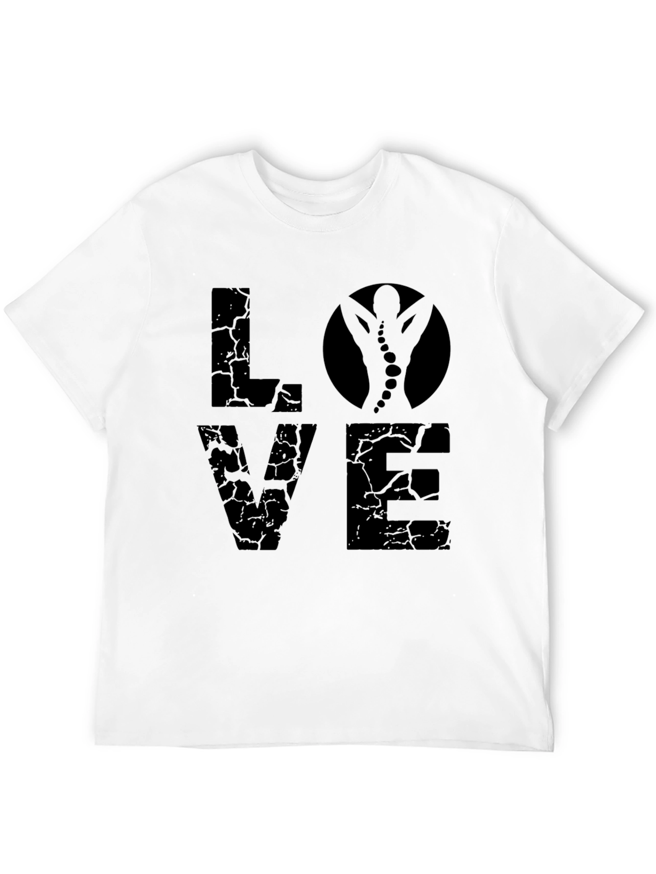 Chiropractor Love T-Shirt - Black Novelty Tee