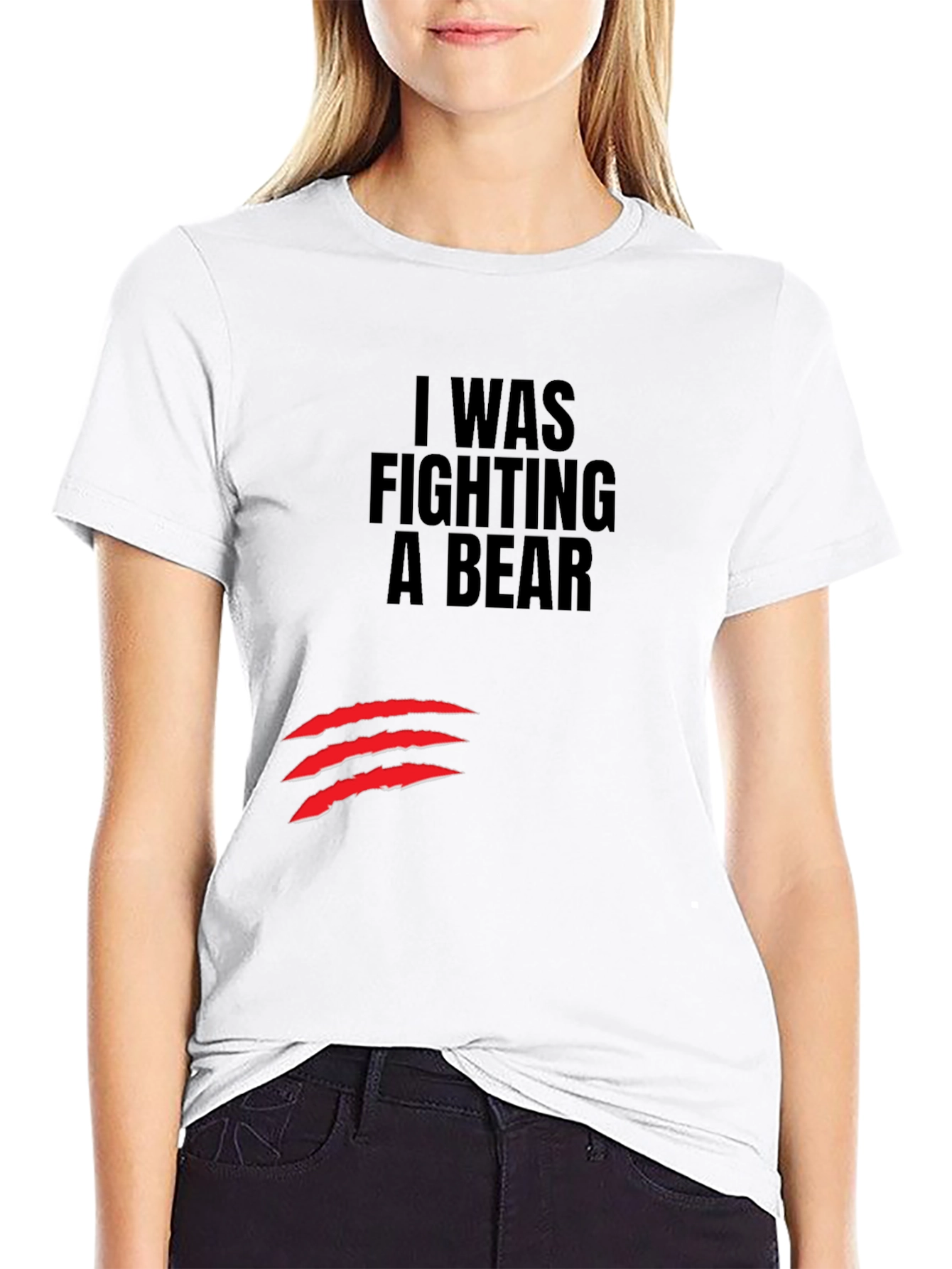 I Was Fighting a Bear T-Shirt