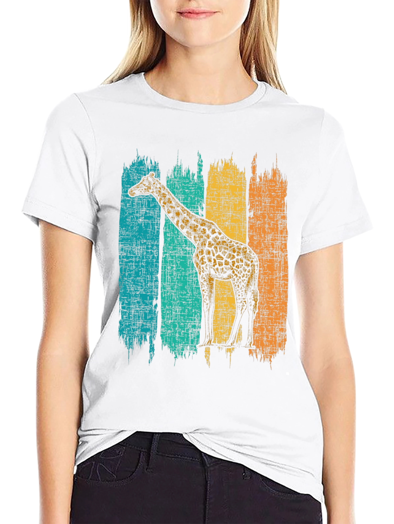 Retro Giraffe Tee