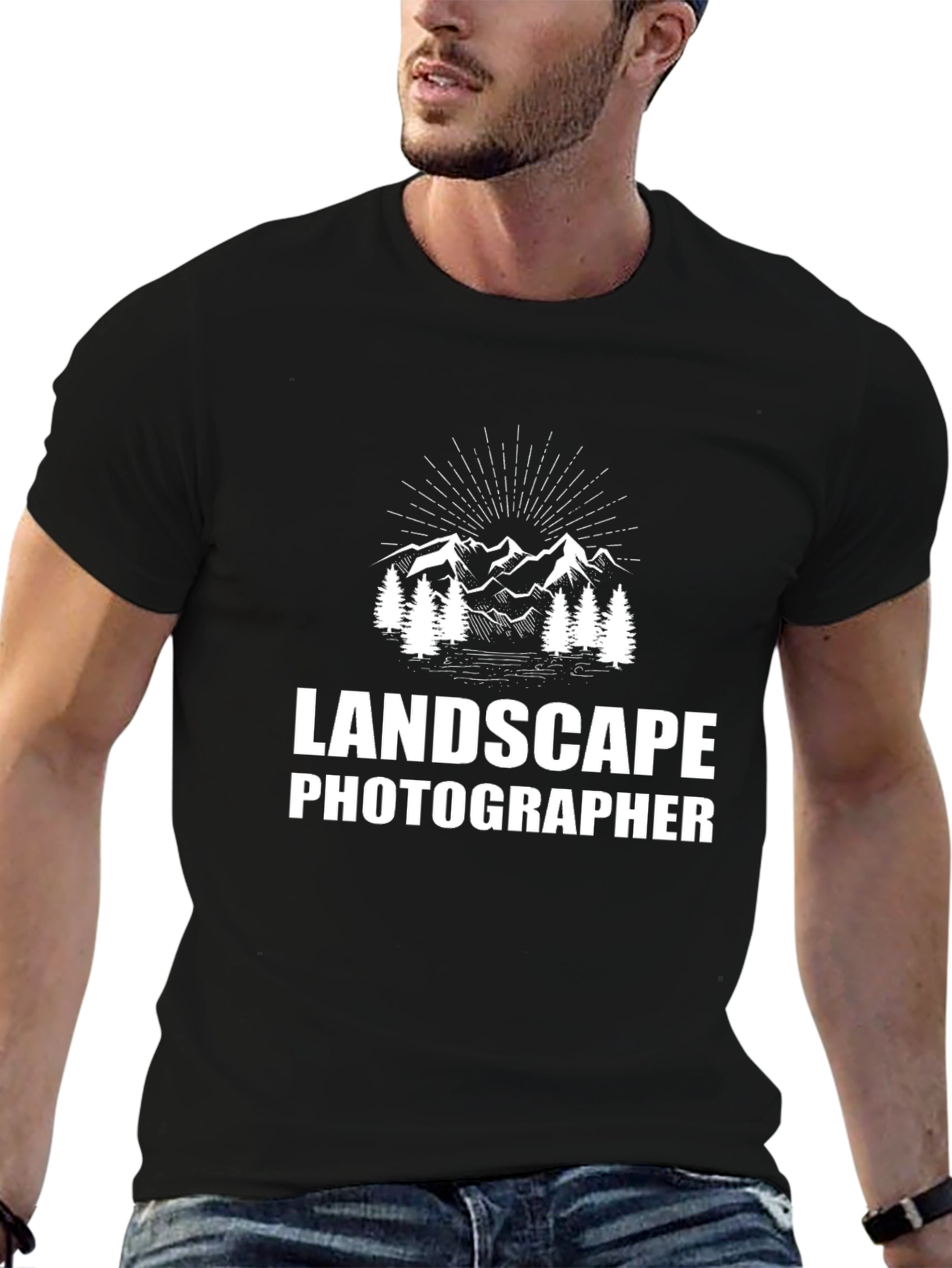 Landscape Photographer Graphic Tee - Nature Lover