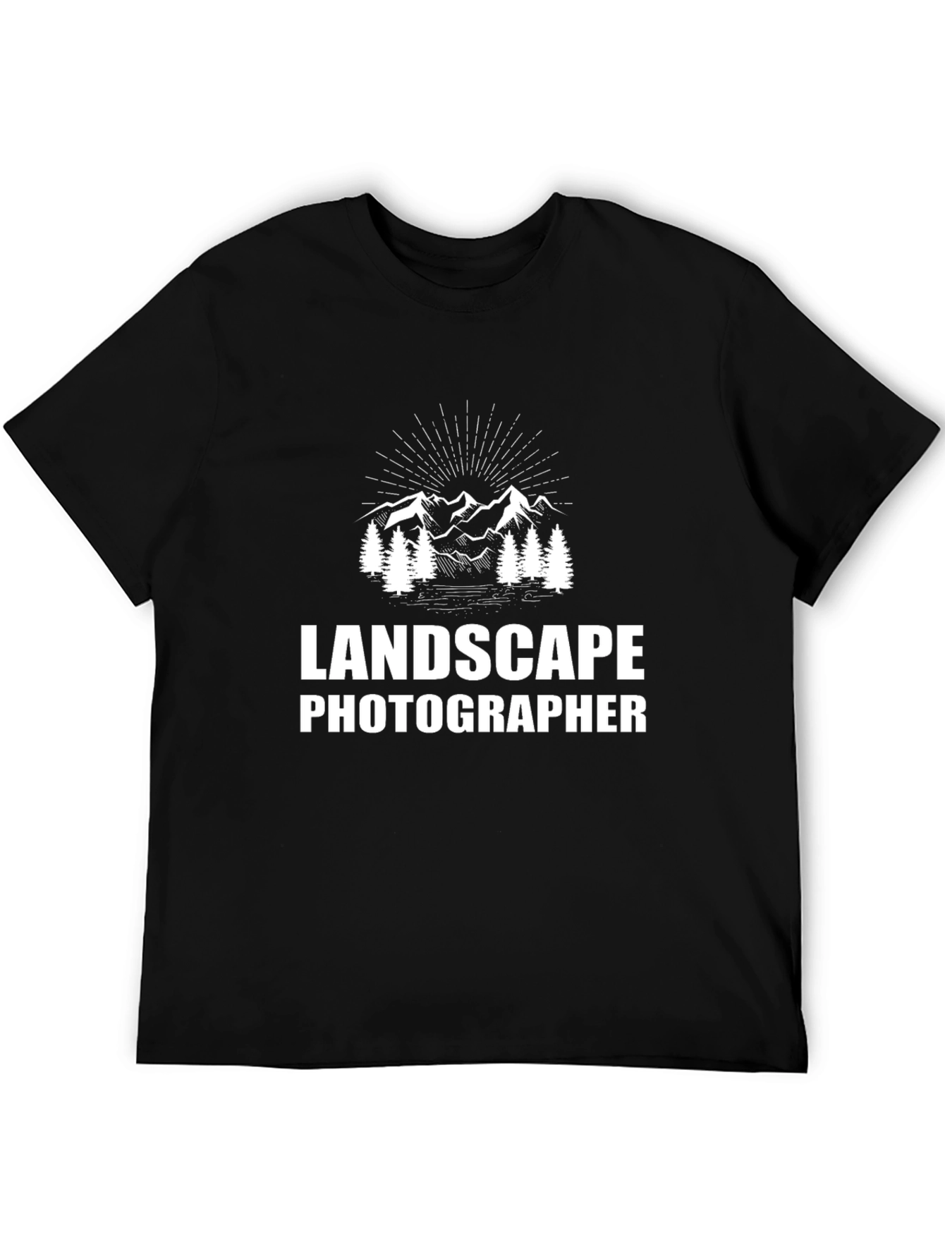 Landscape Photographer Graphic Tee - Nature Lover