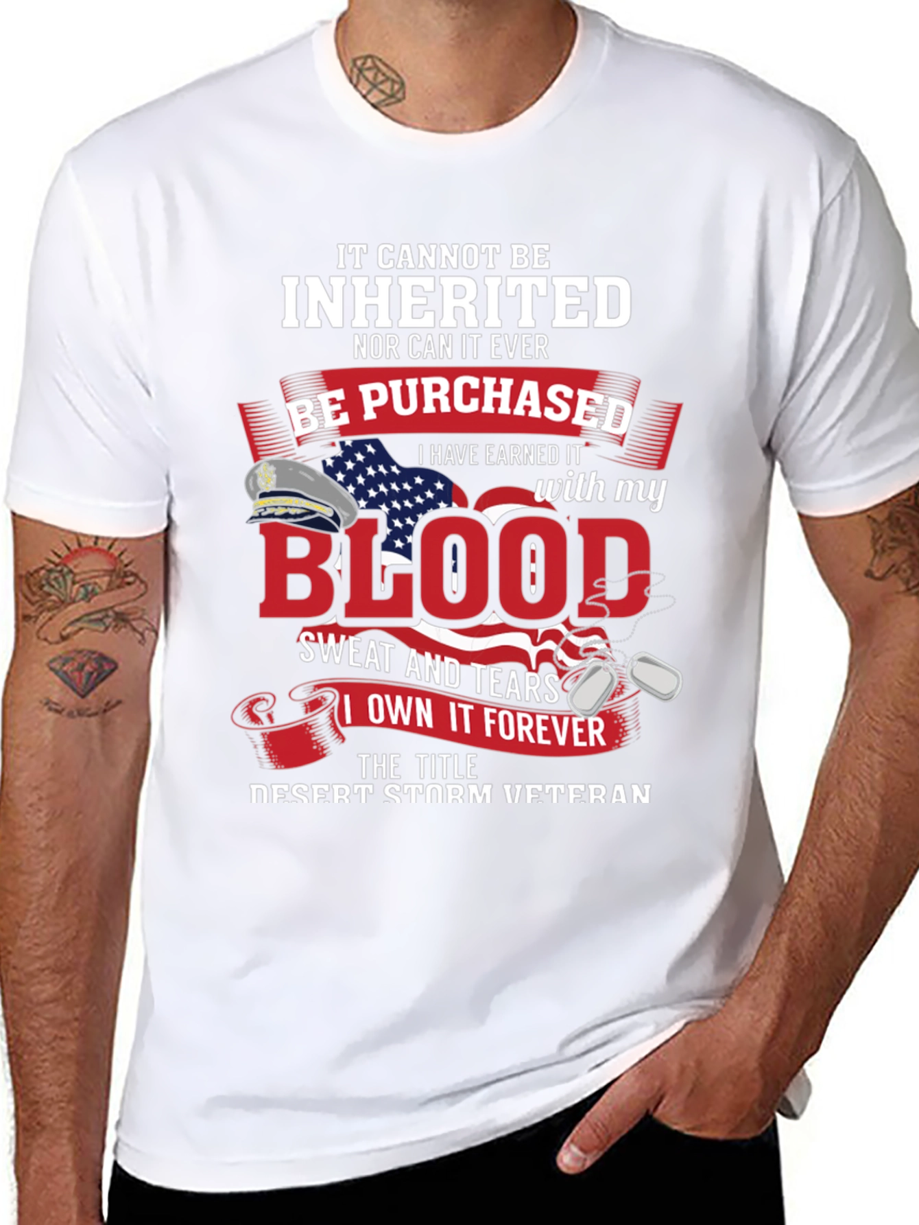 Desert Storm Veteran T-Shirt - Inherited Valor