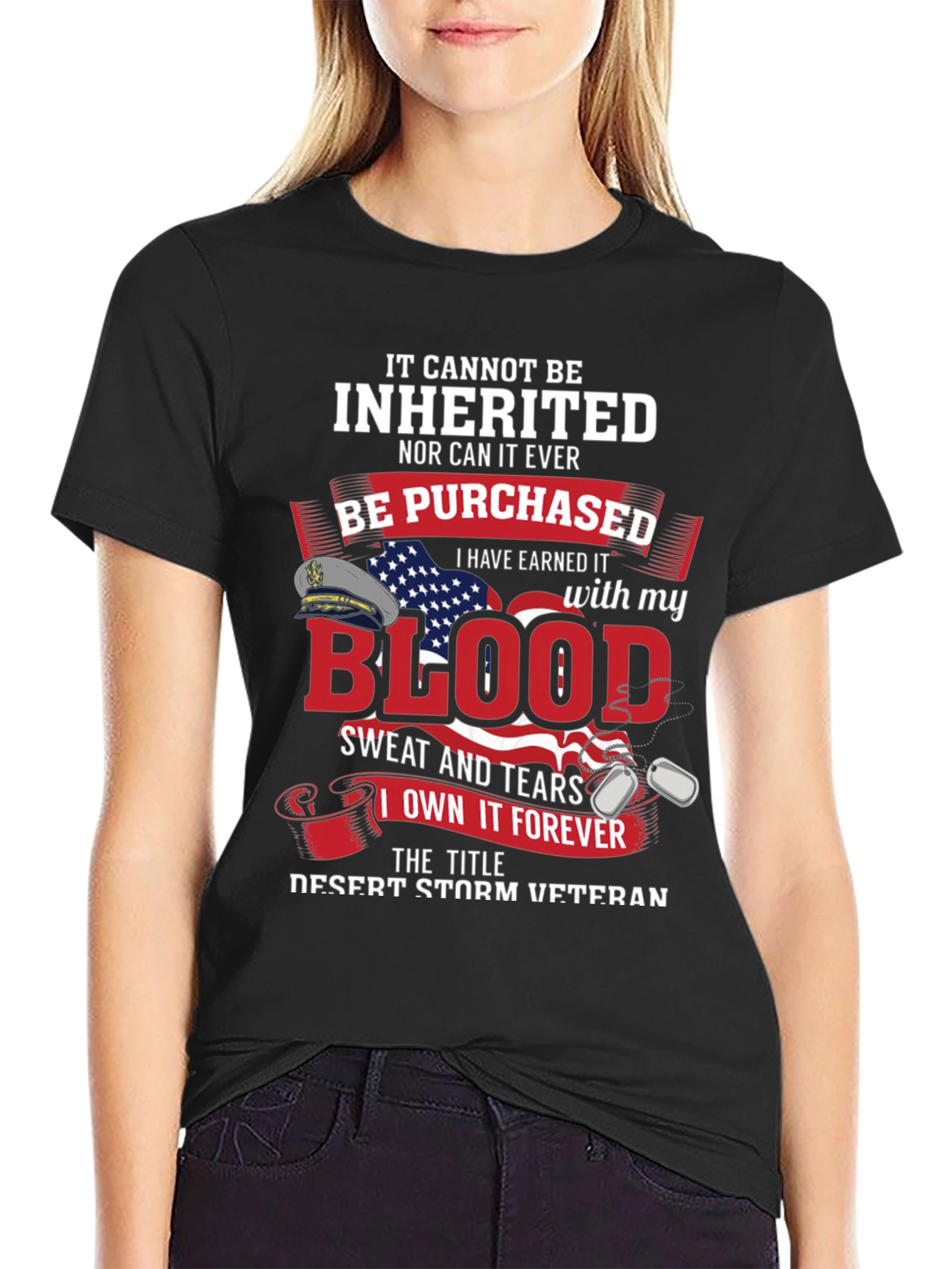 Desert Storm Veteran T-Shirt - Inherited Valor