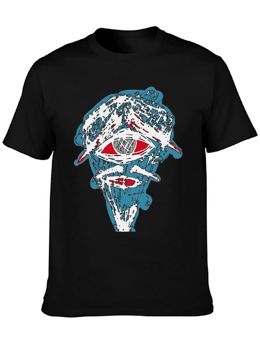 Abstract Graphic Print Tee