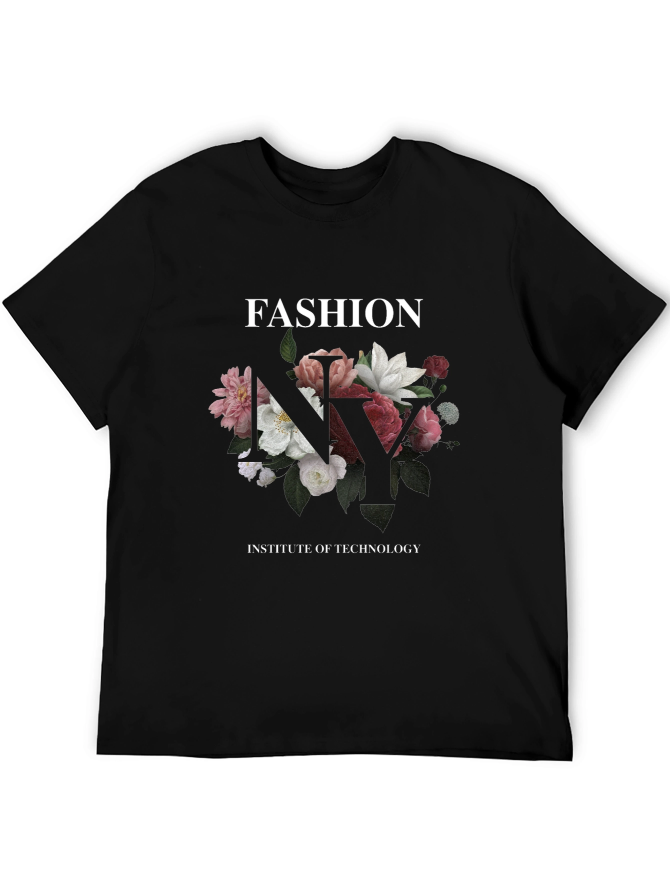 Floral NY Fashion Institute of Technology T-Shirt