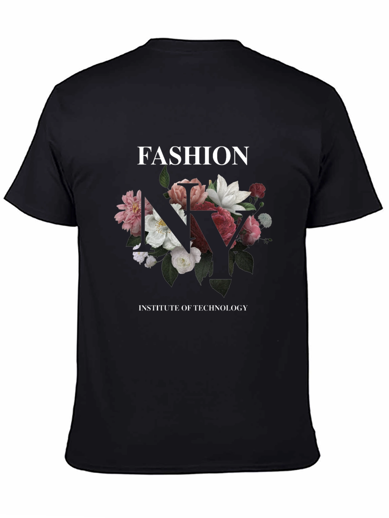 Floral NY Fashion Institute of Technology T-Shirt