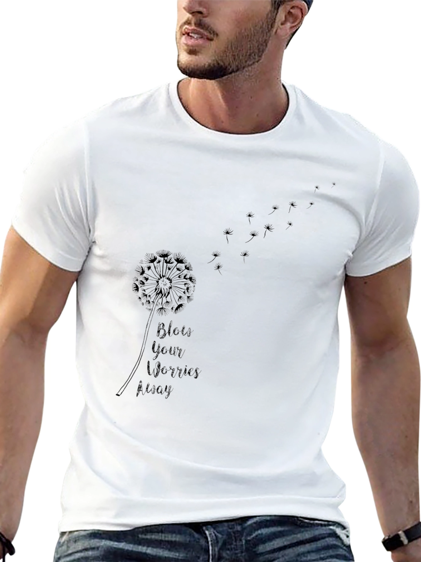 Dandelion Worry-Free Graphic Tee