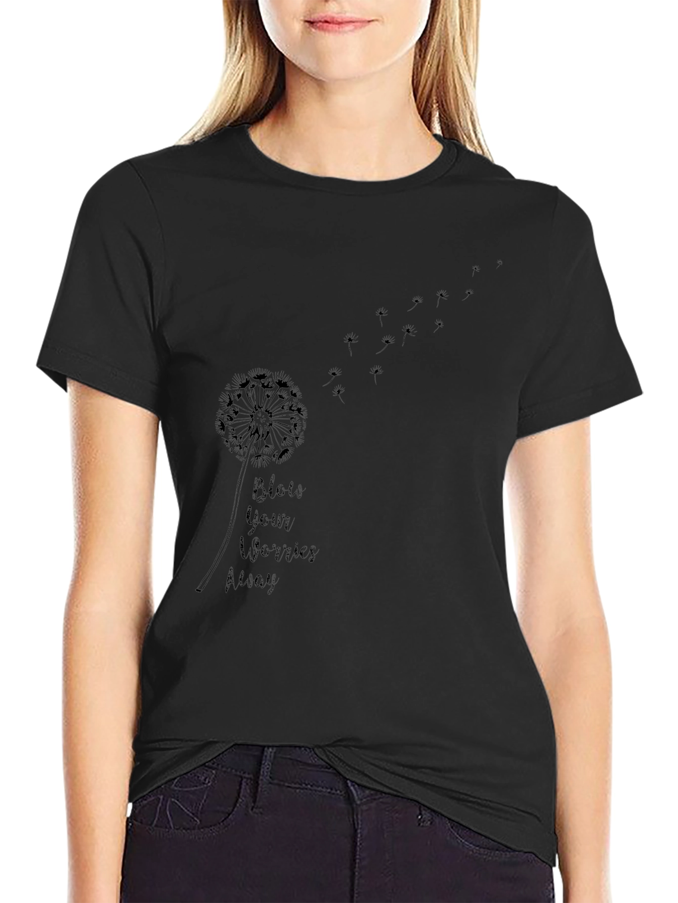 Dandelion Worry-Free Graphic Tee