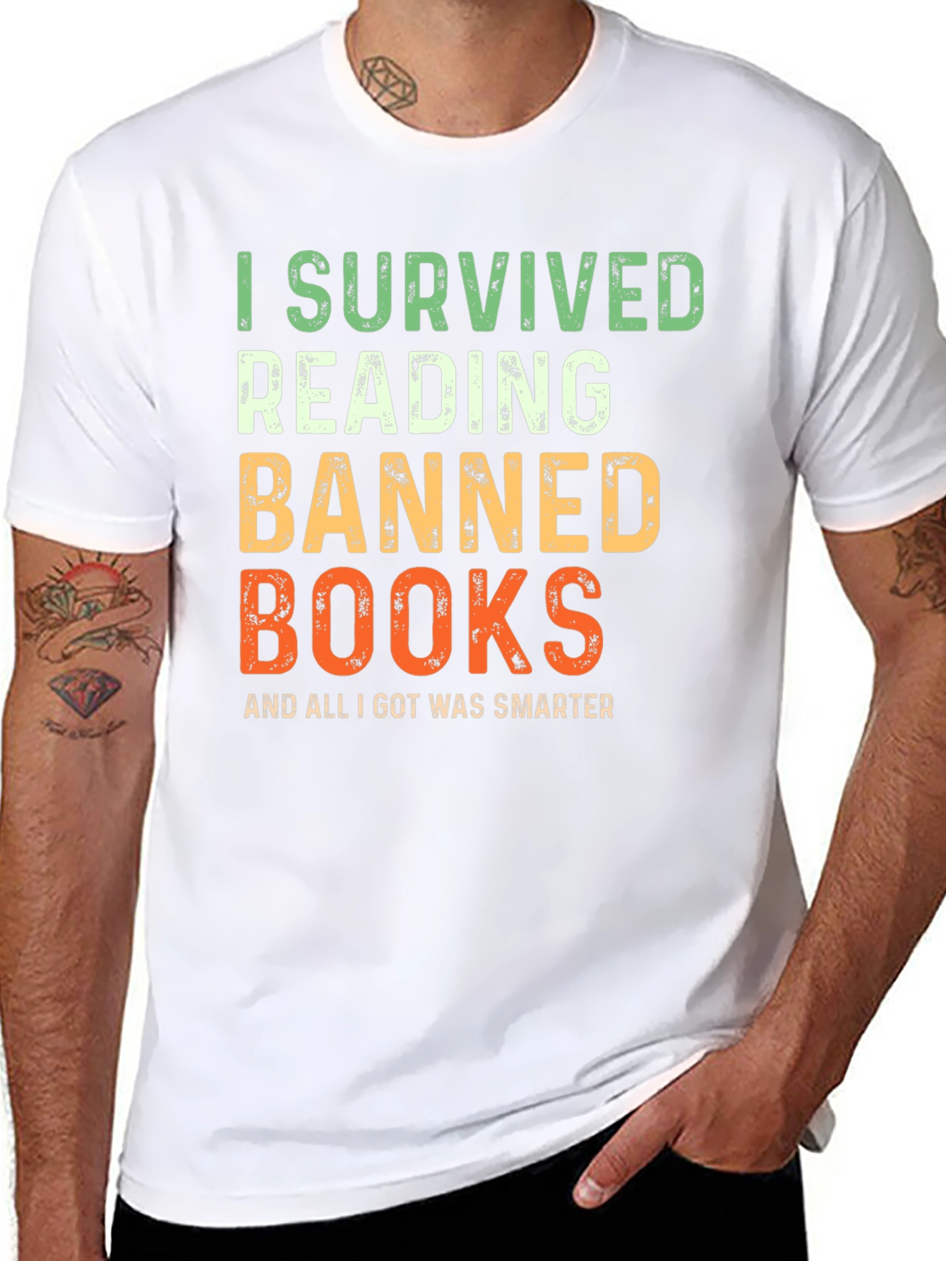 I Survived Reading Banned Books T-Shirt