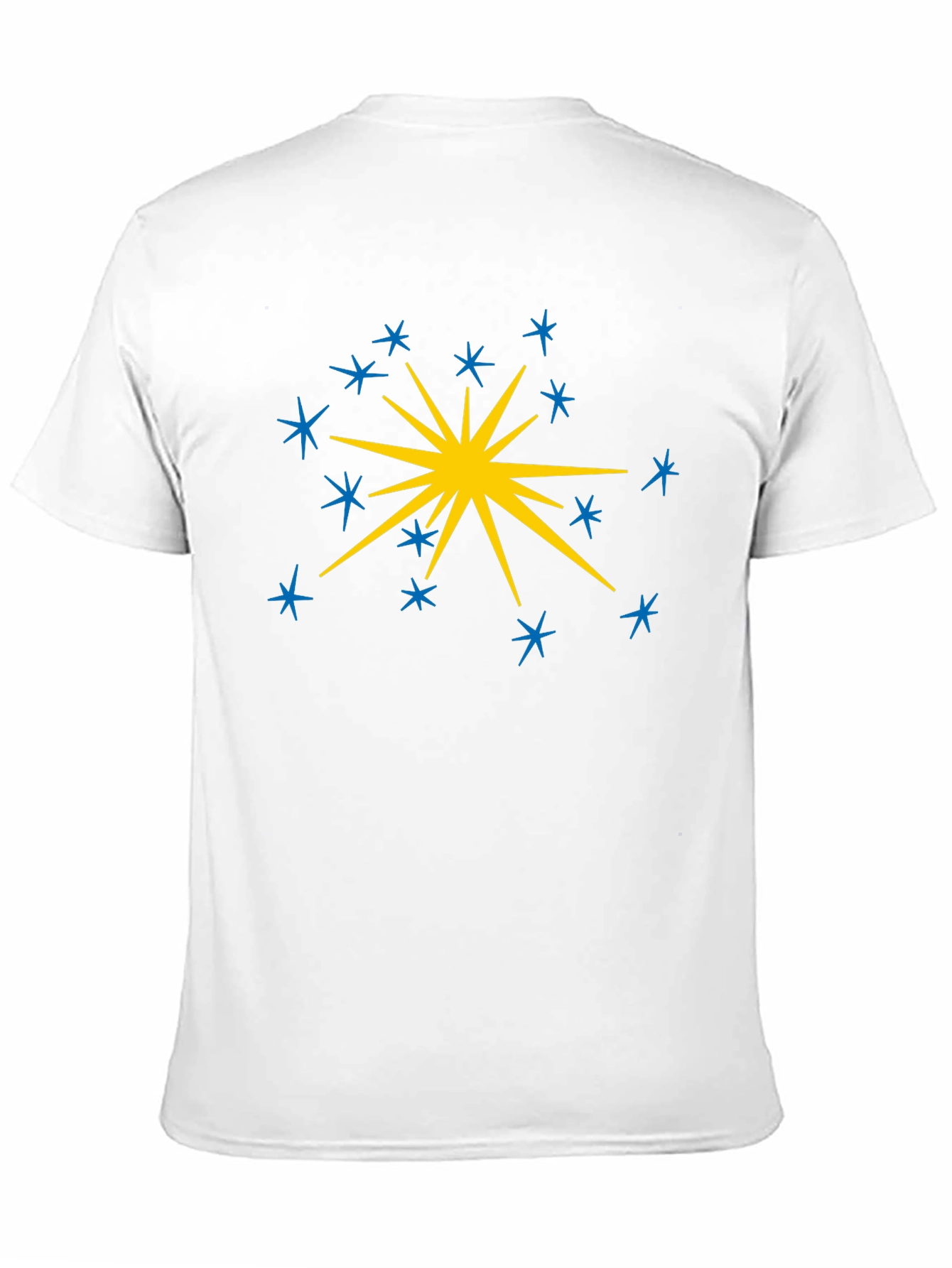 Starburst Graphic Tee - Black Cotton Blend