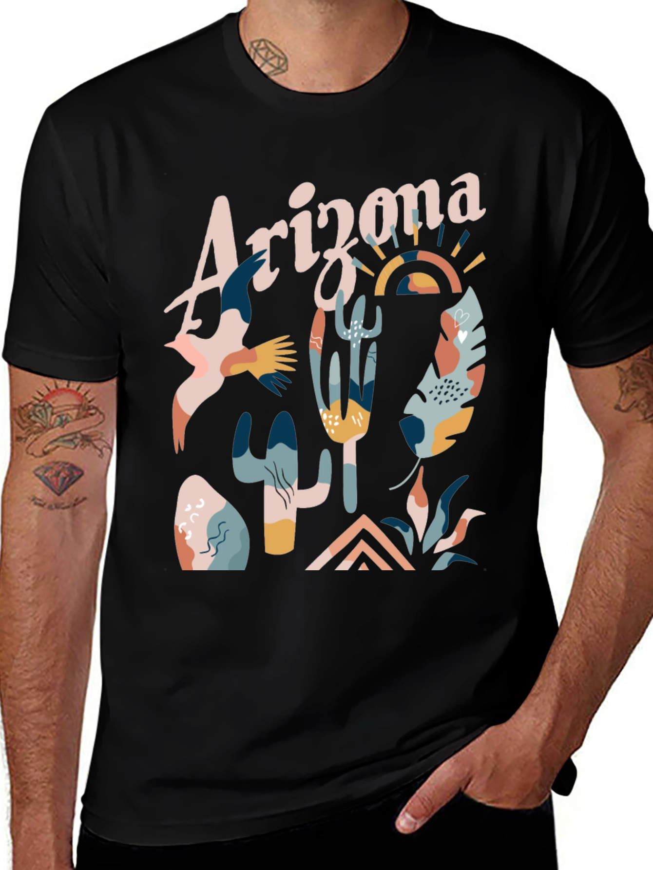Arizona Desert Graphic Print Tee