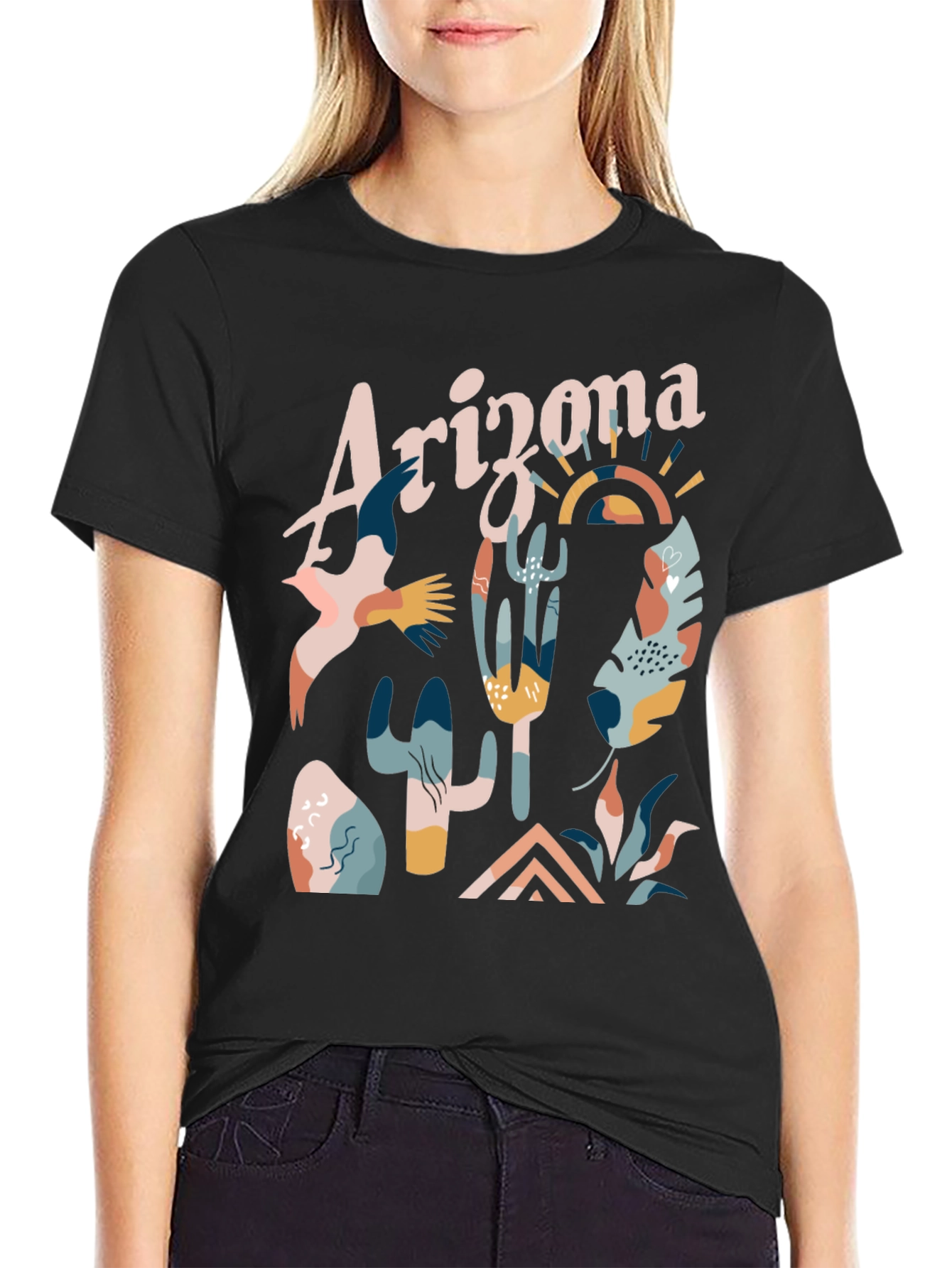 Arizona Desert Graphic Print Tee