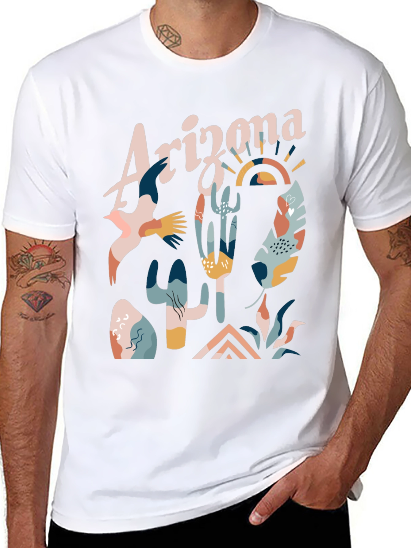 Arizona Desert Graphic Print Tee
