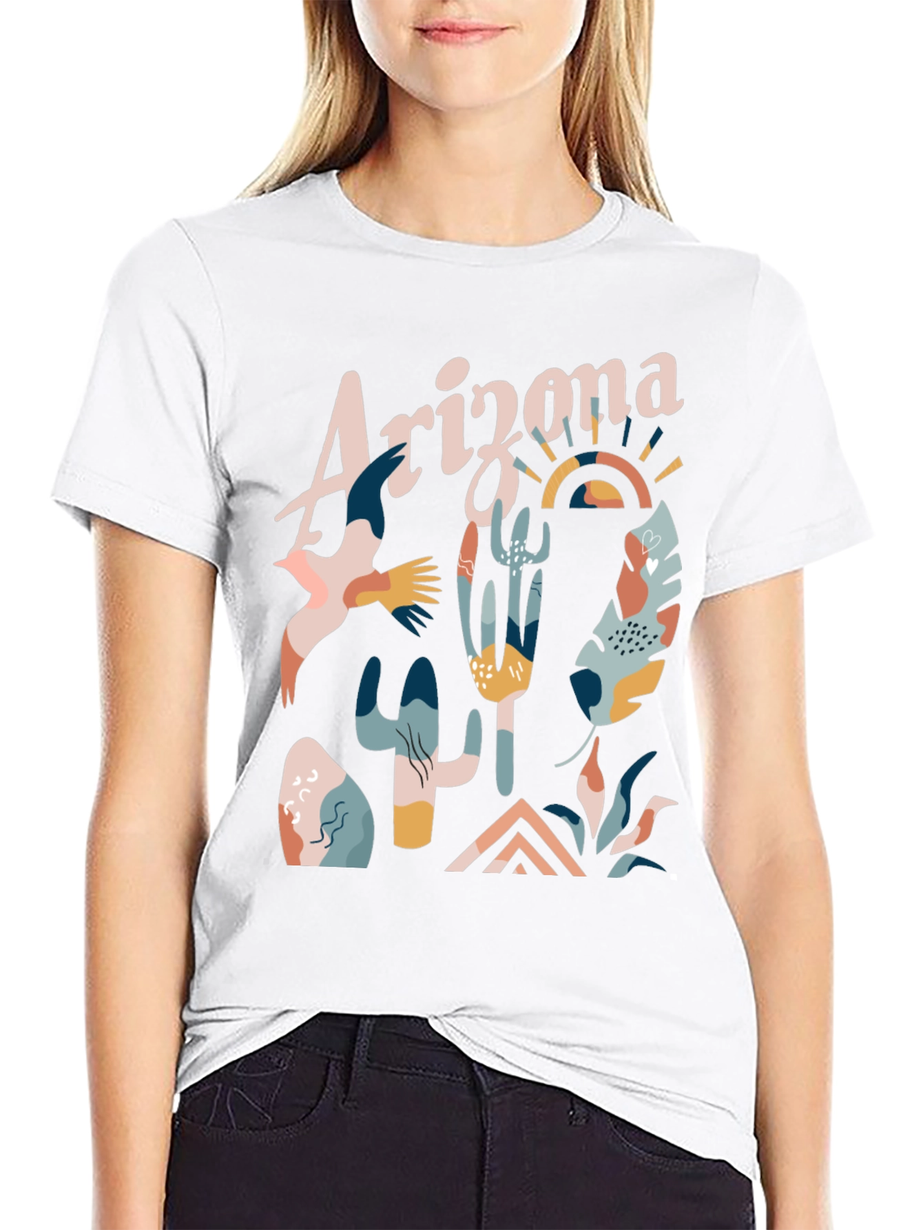 Arizona Desert Graphic Print Tee