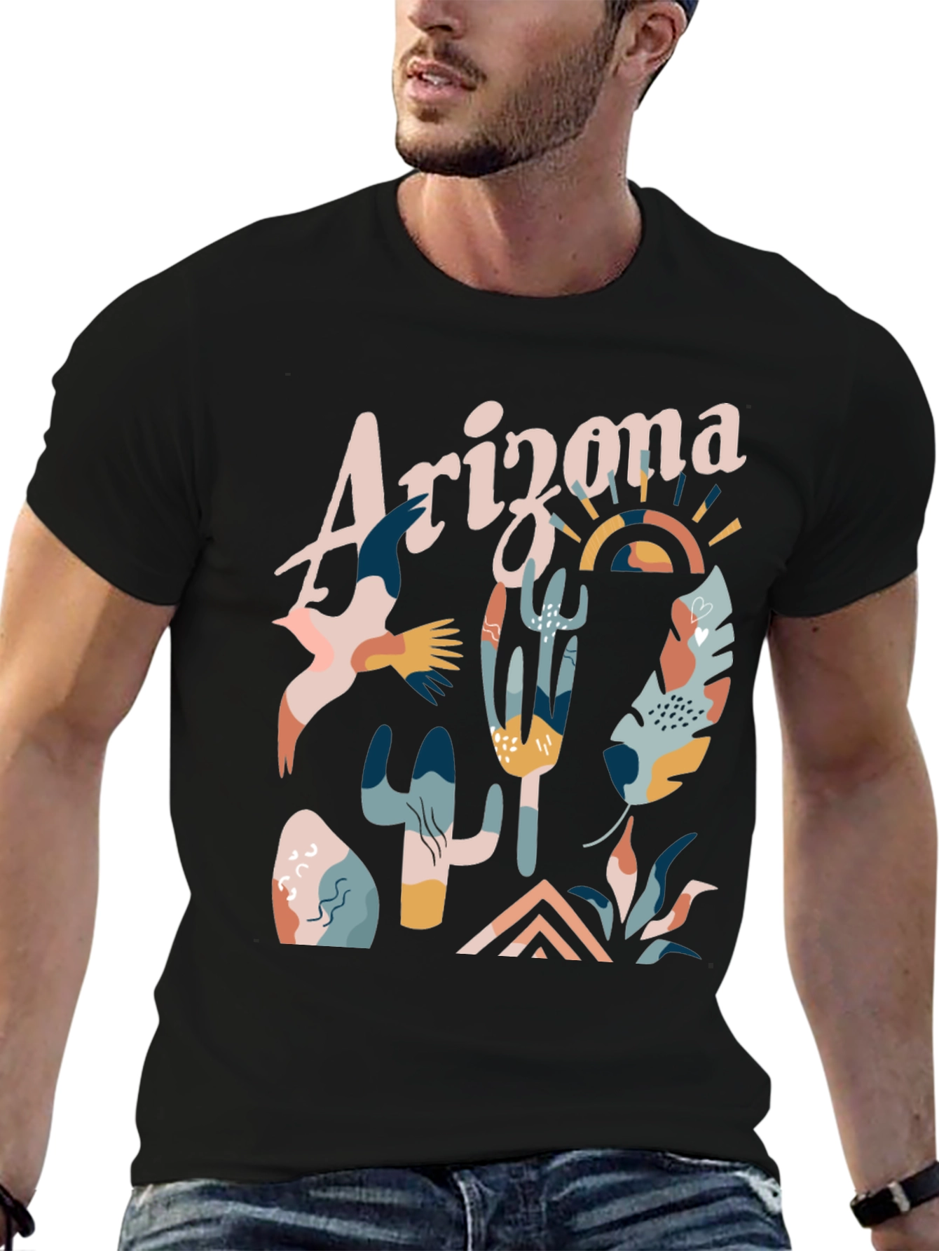 Arizona Desert Graphic Print Tee