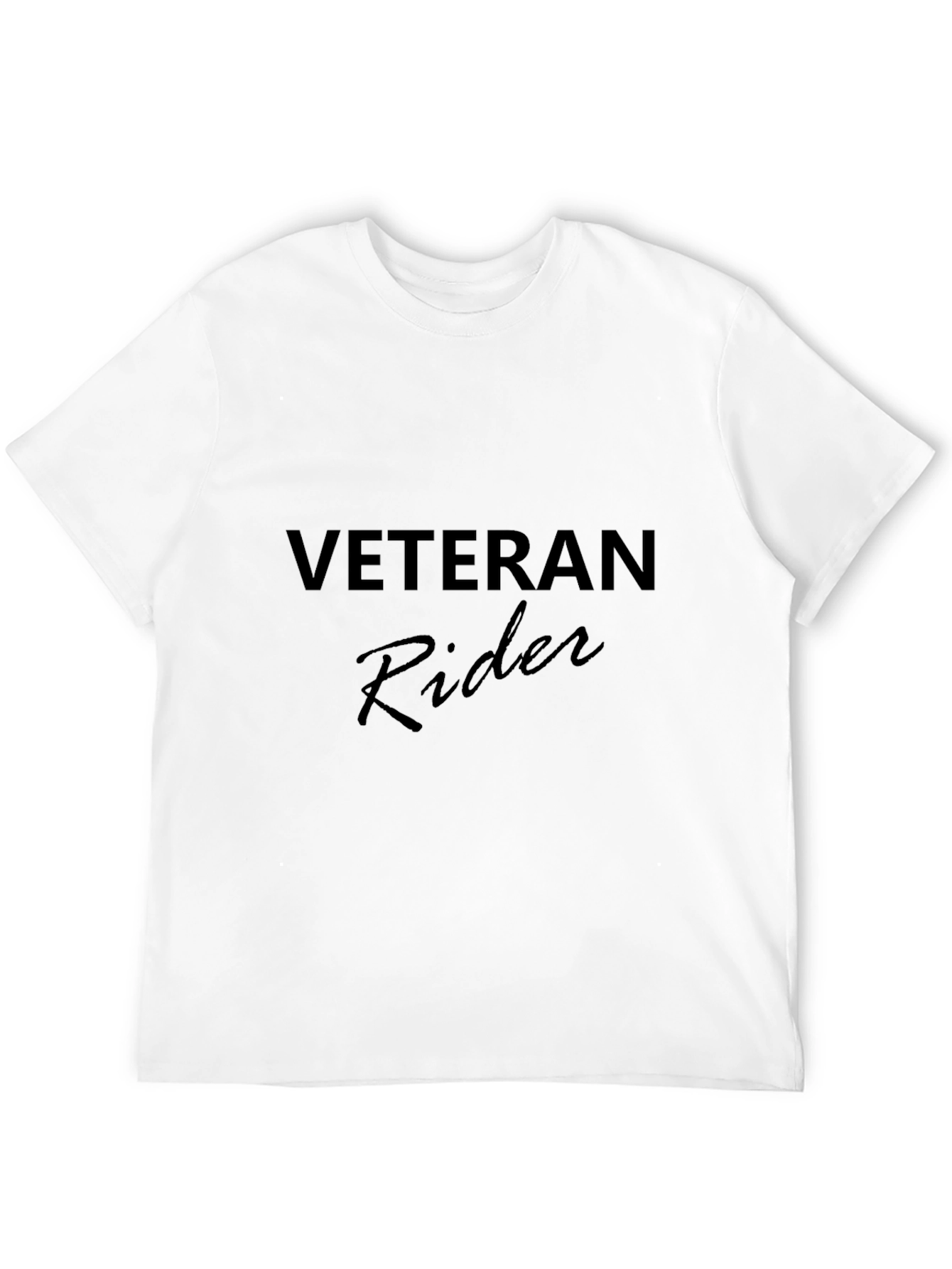 Veteran Rider Black T-Shirt