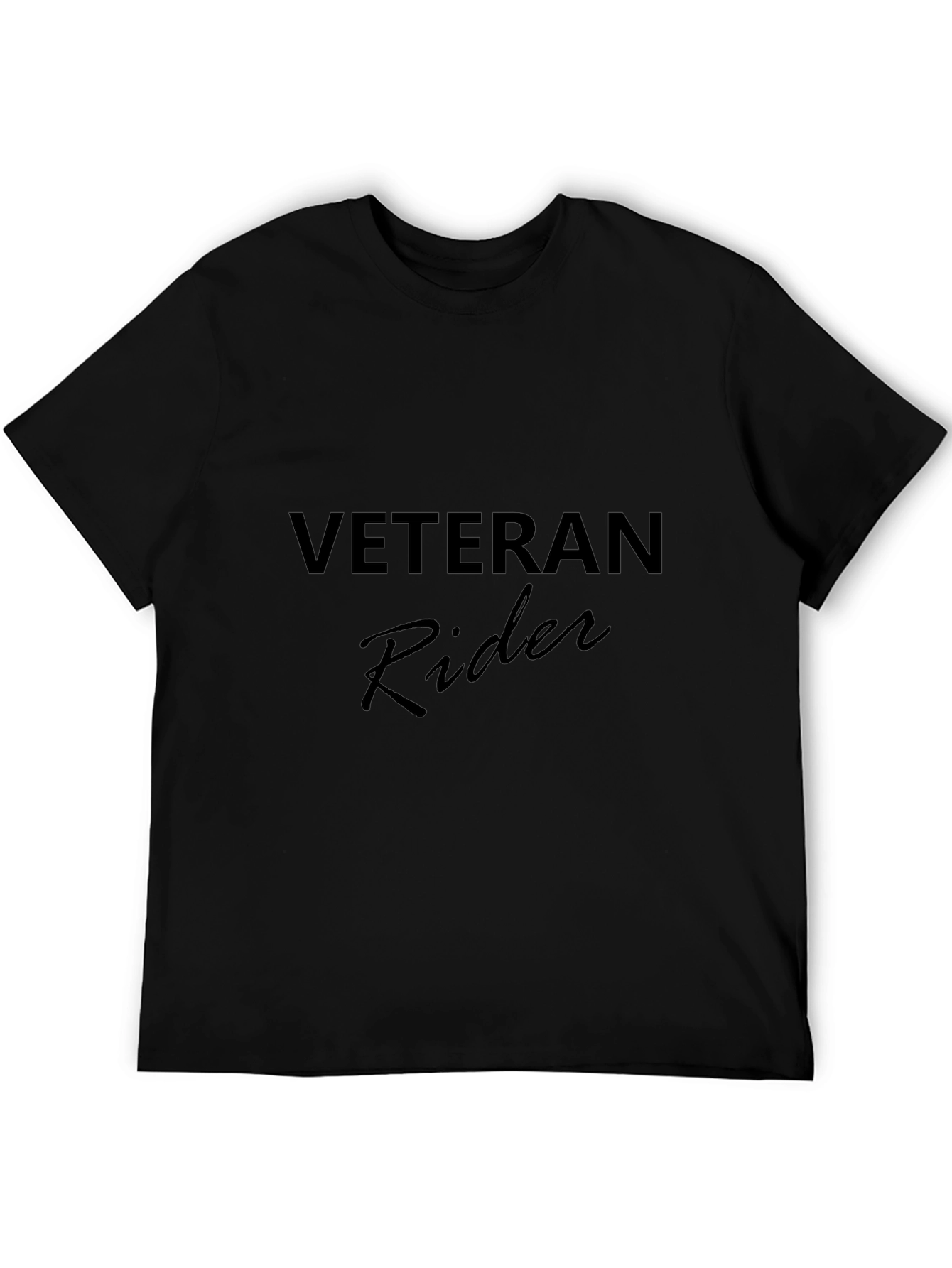 Veteran Rider Black T-Shirt