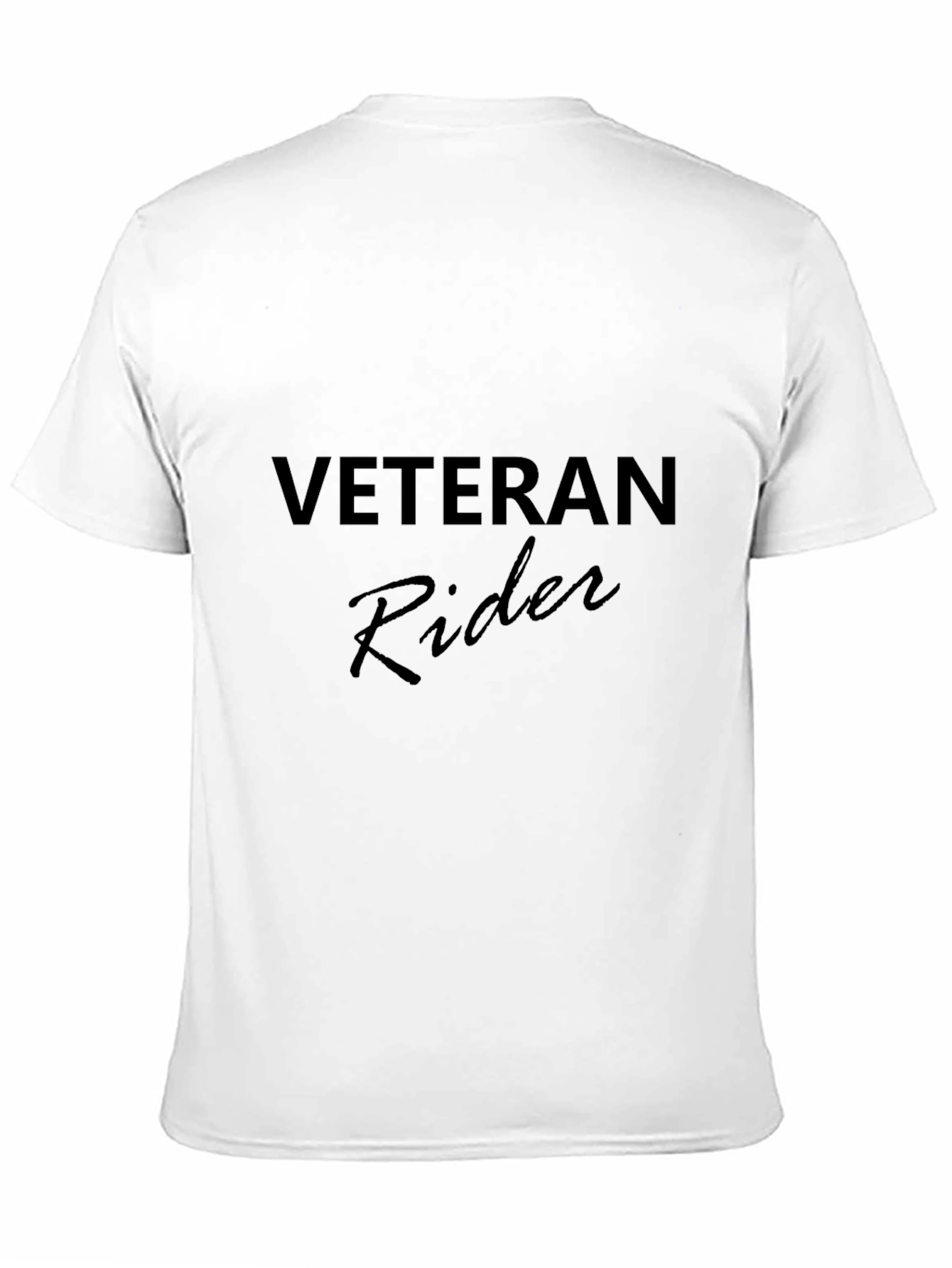 Veteran Rider Black T-Shirt