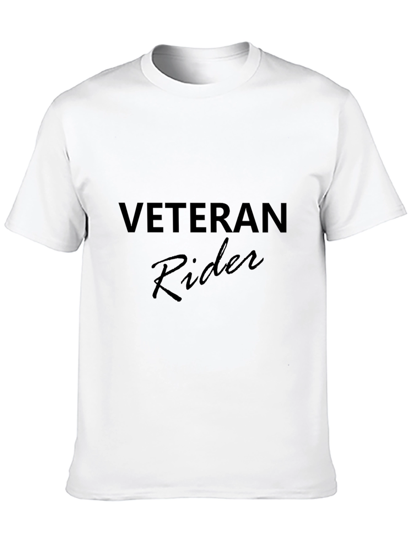 Veteran Rider Black T-Shirt