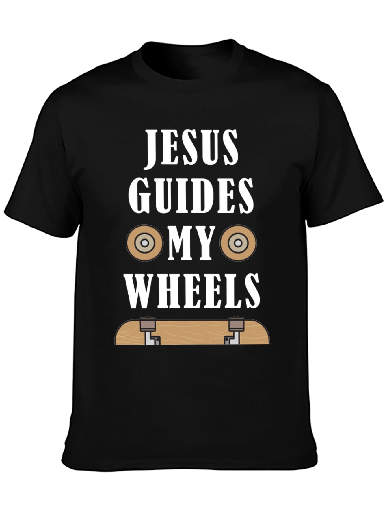 Jesus Guides My Wheels T-Shirt