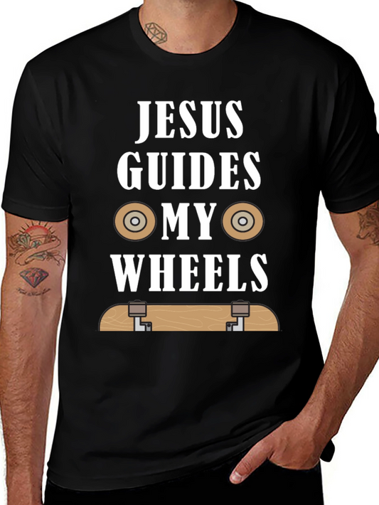 Jesus Guides My Wheels T-Shirt