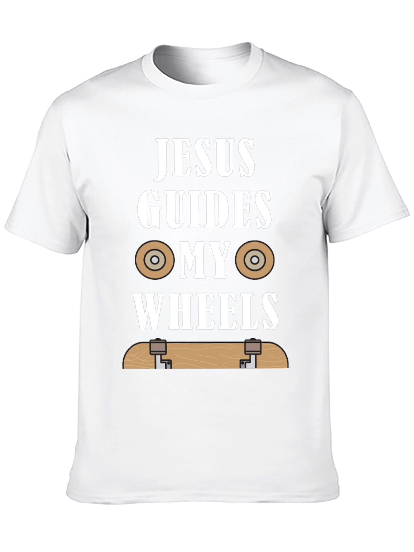 Jesus Guides My Wheels T-Shirt