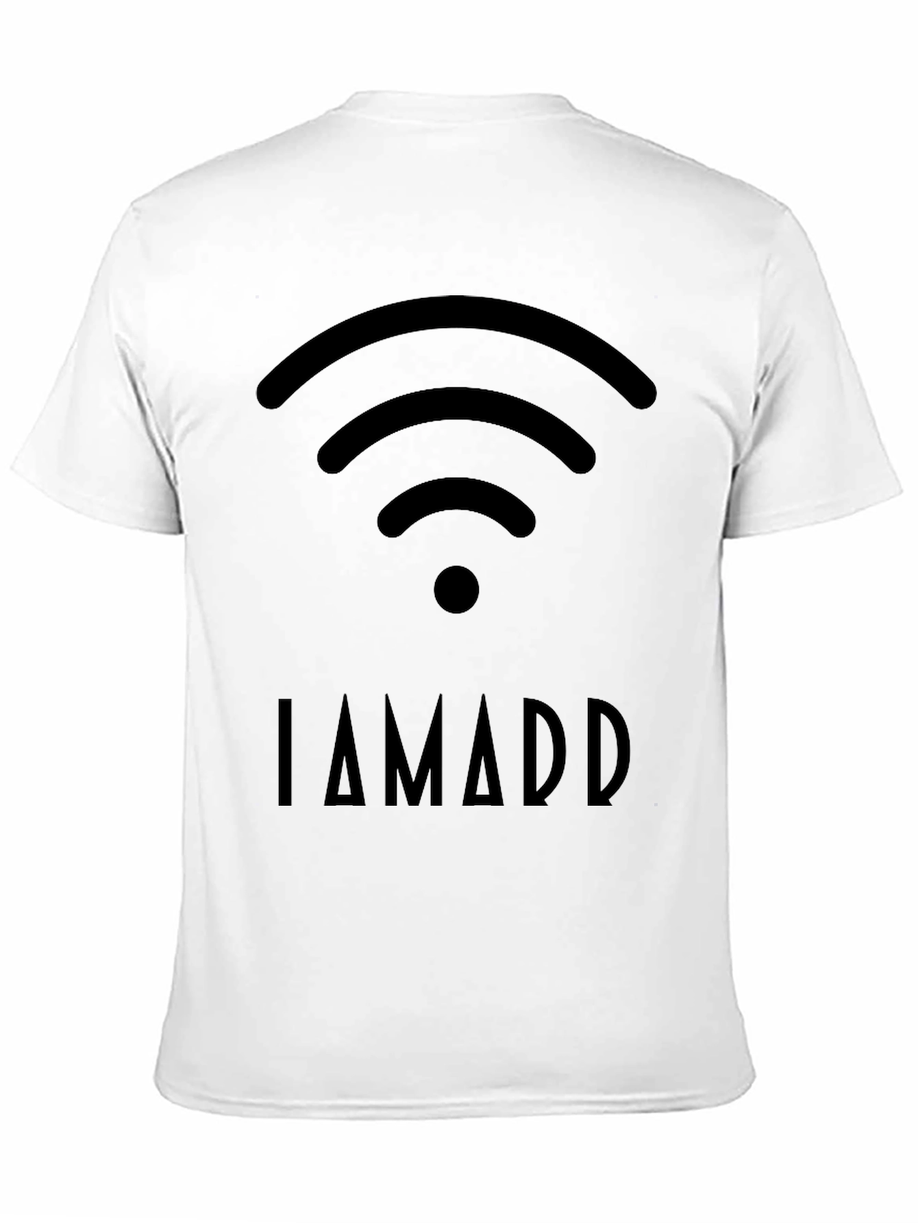 I AM ADD WiFi Humor T-Shirt - Black