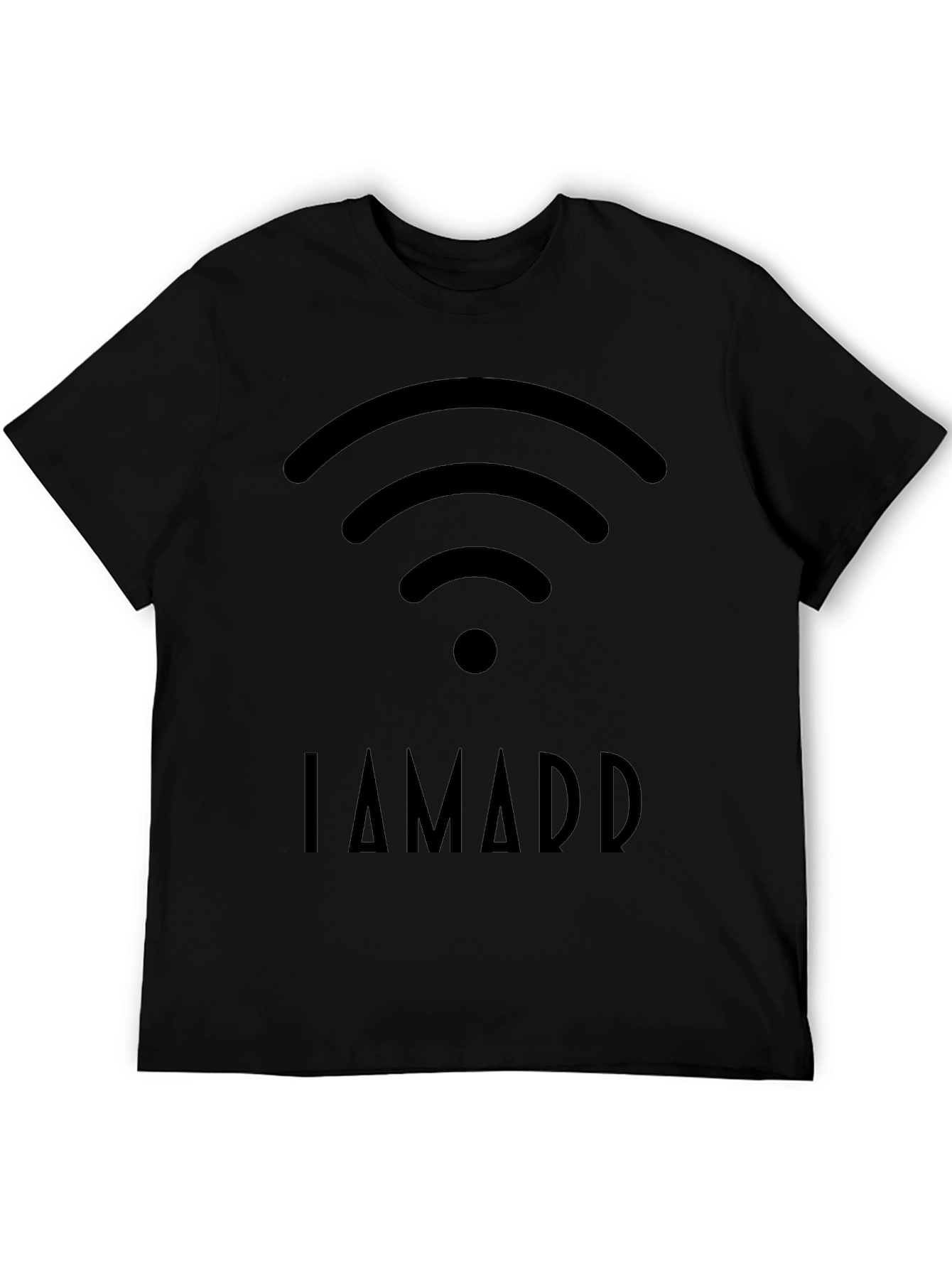 I AM ADD WiFi Humor T-Shirt - Black
