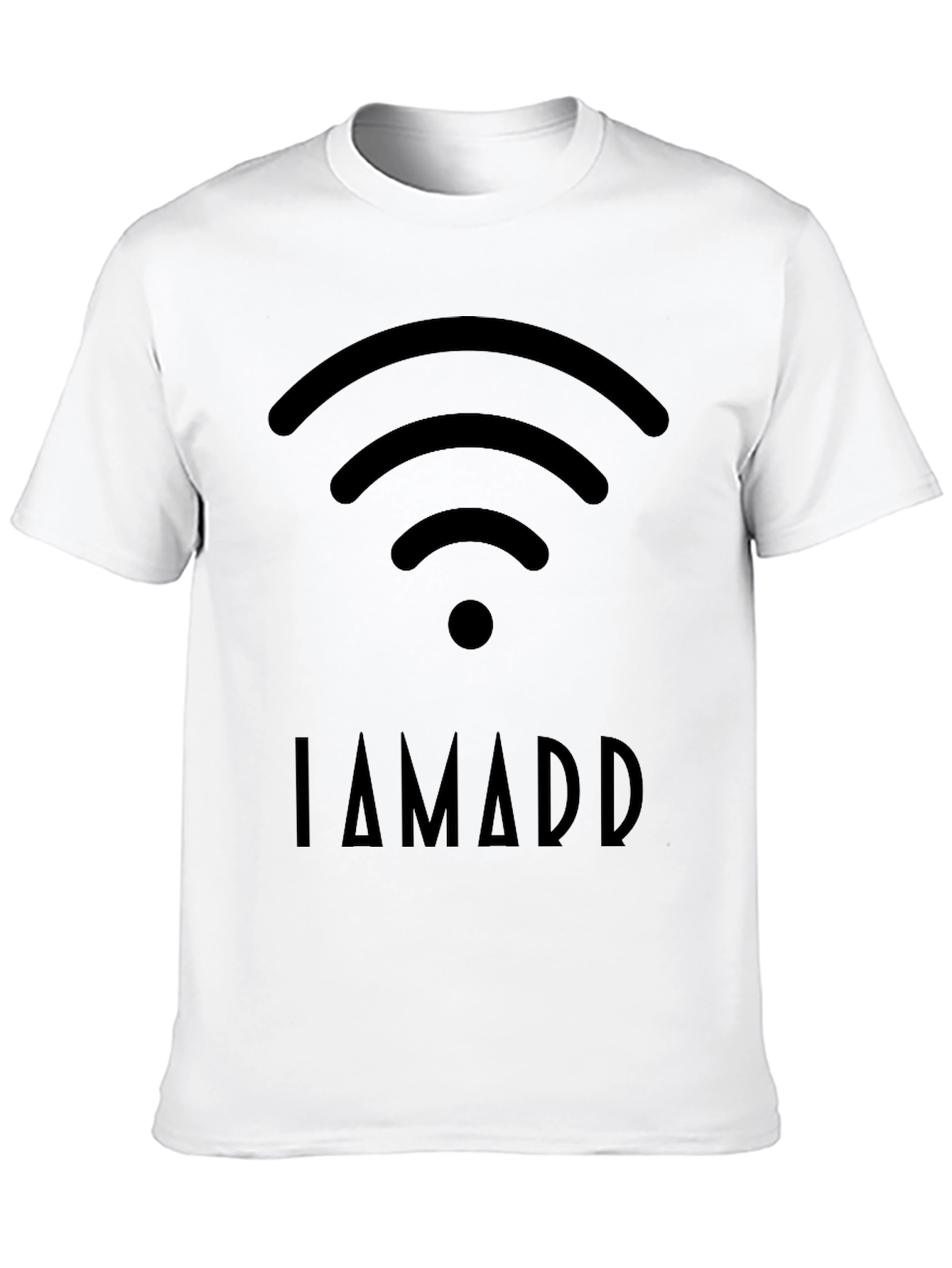I AM ADD WiFi Humor T-Shirt - Black