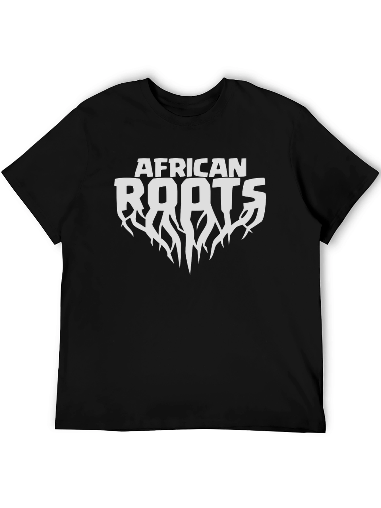 African Roots Black T-Shirt