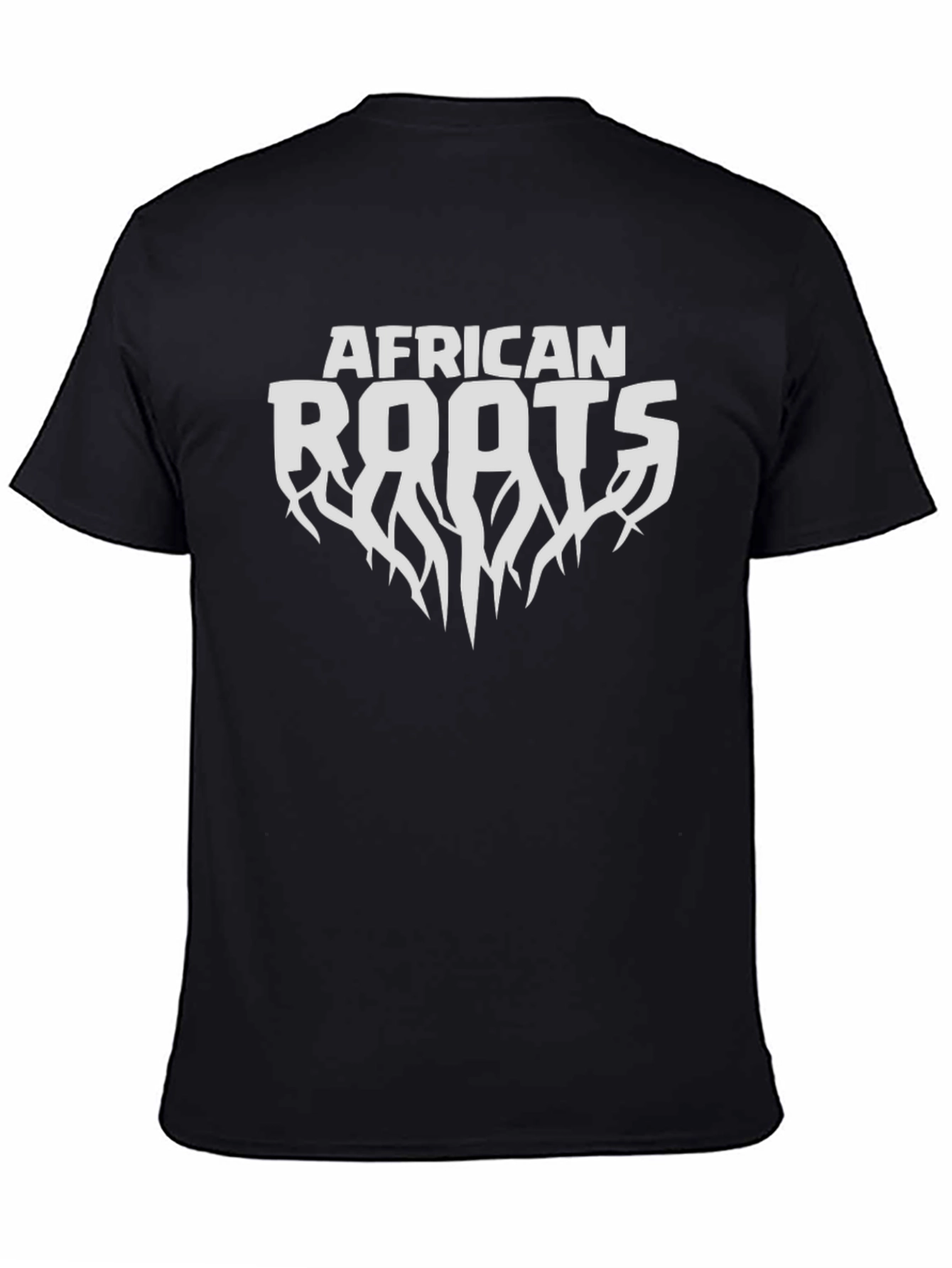 African Roots Black T-Shirt