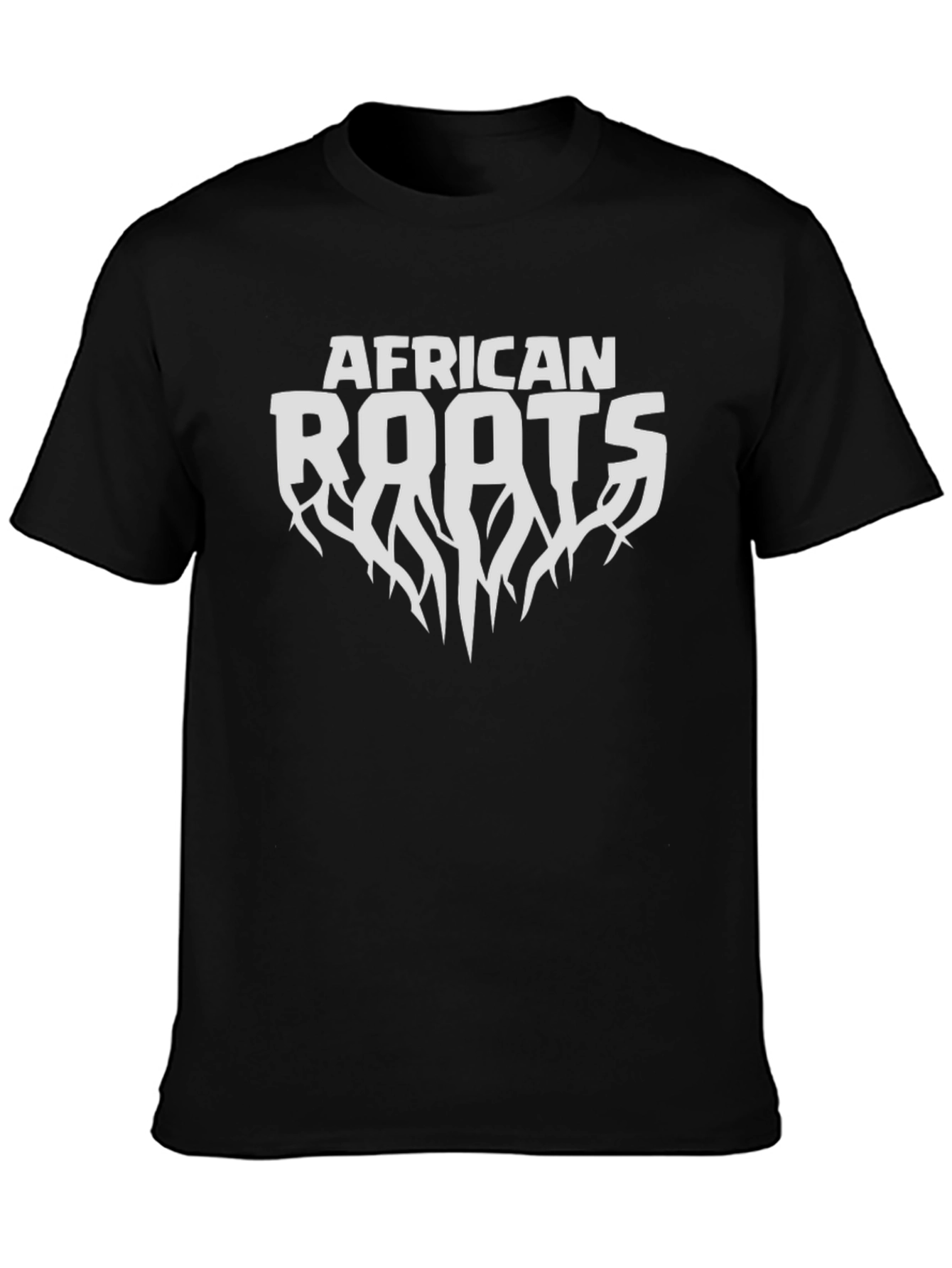 African Roots Black T-Shirt