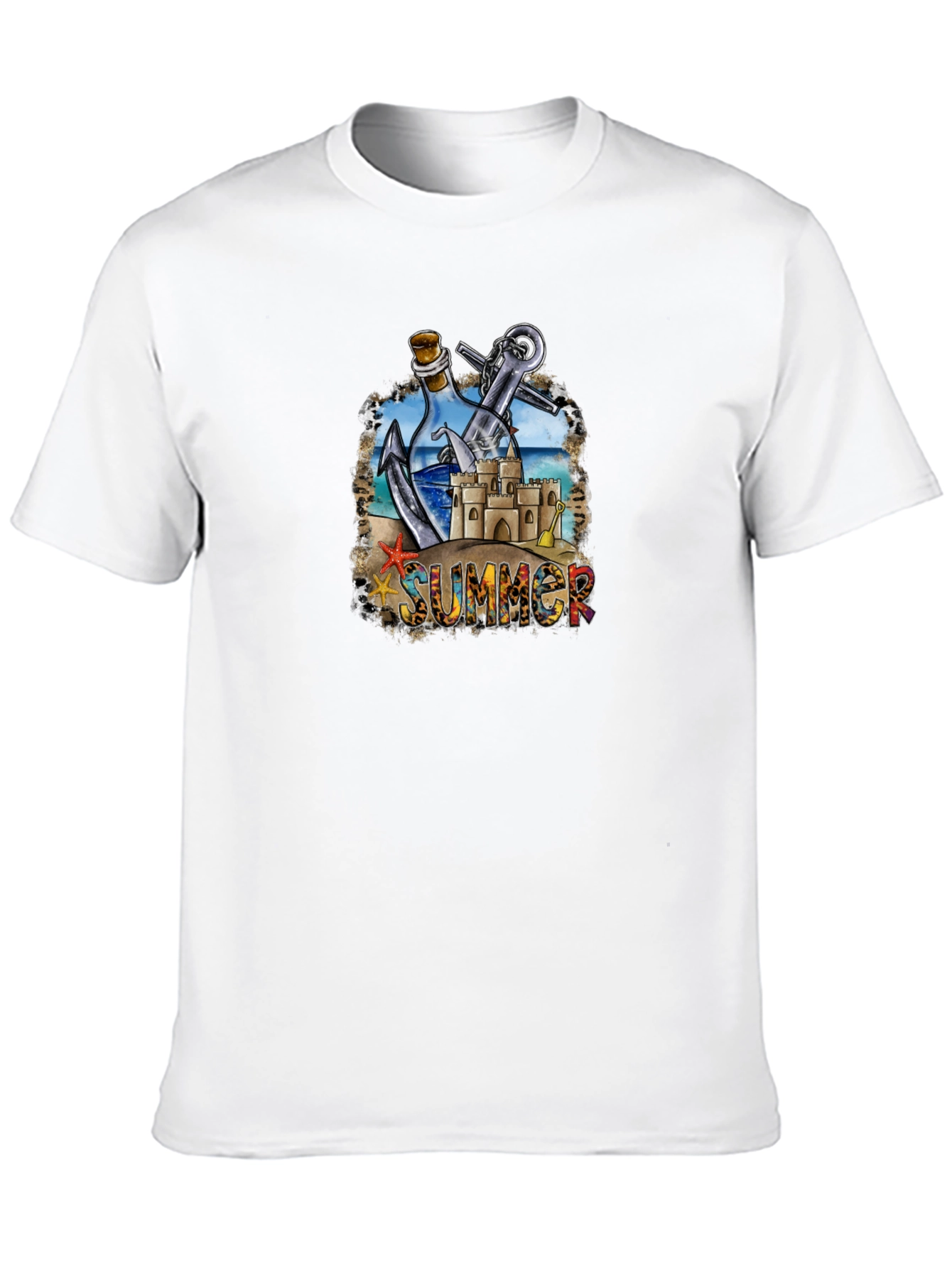 Summer Beach Anchor T-Shirt