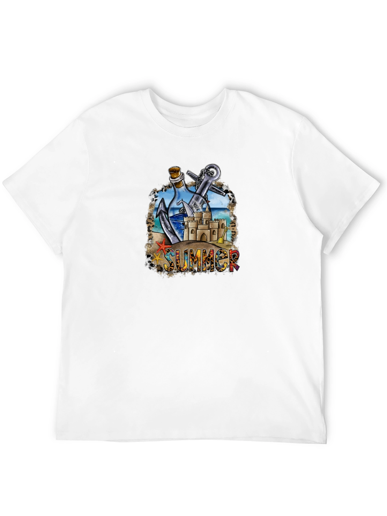 Summer Beach Anchor T-Shirt