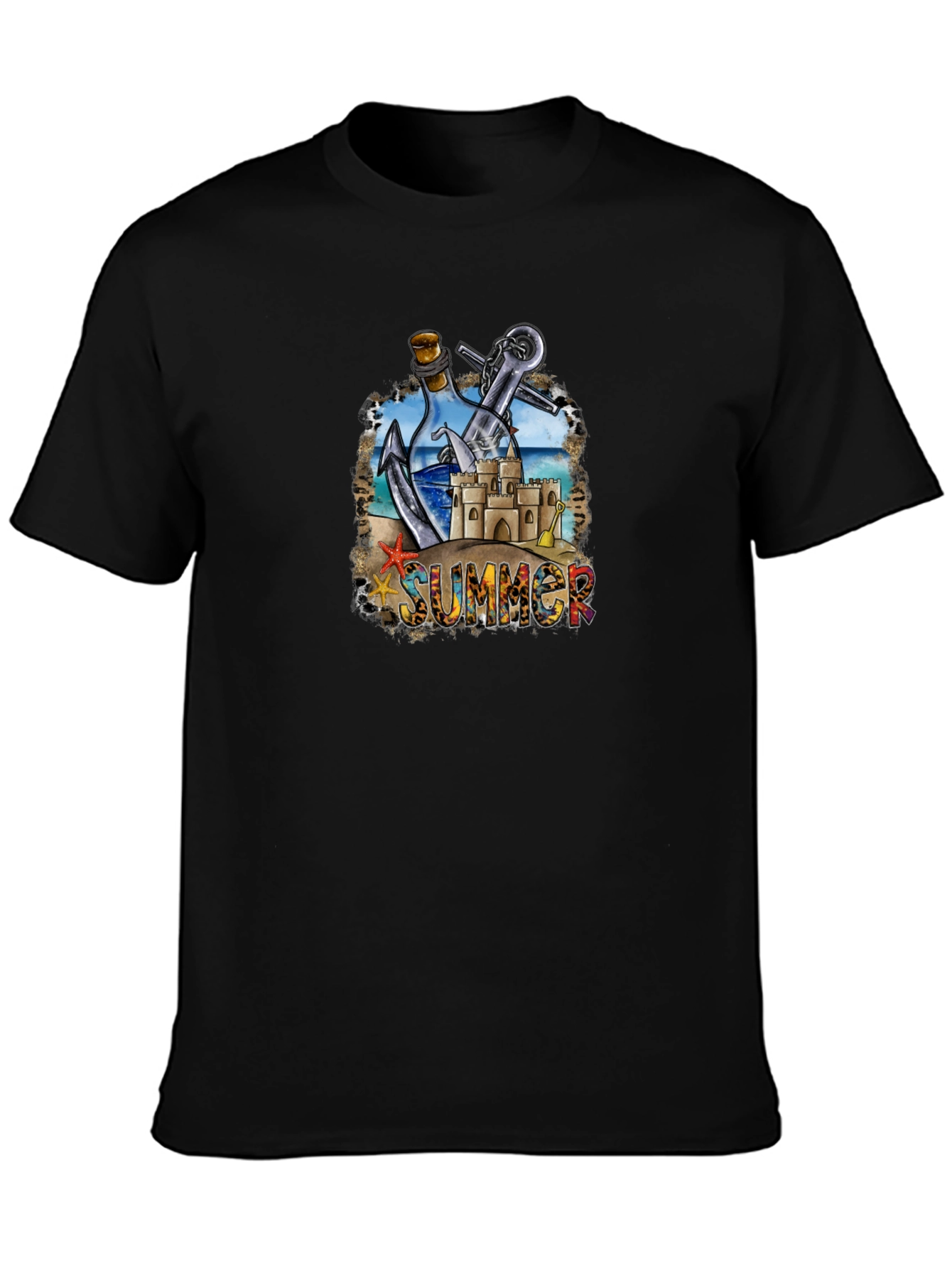 Summer Beach Anchor T-Shirt