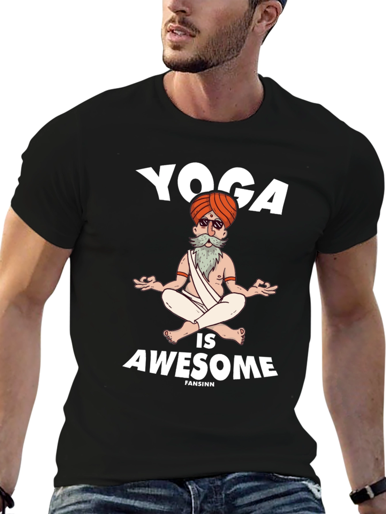 Yoga Is Awesome T-Shirt - Funny Yogi Tee