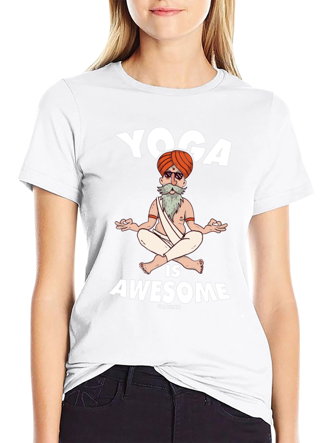 Yoga Is Awesome T-Shirt - Funny Yogi Tee